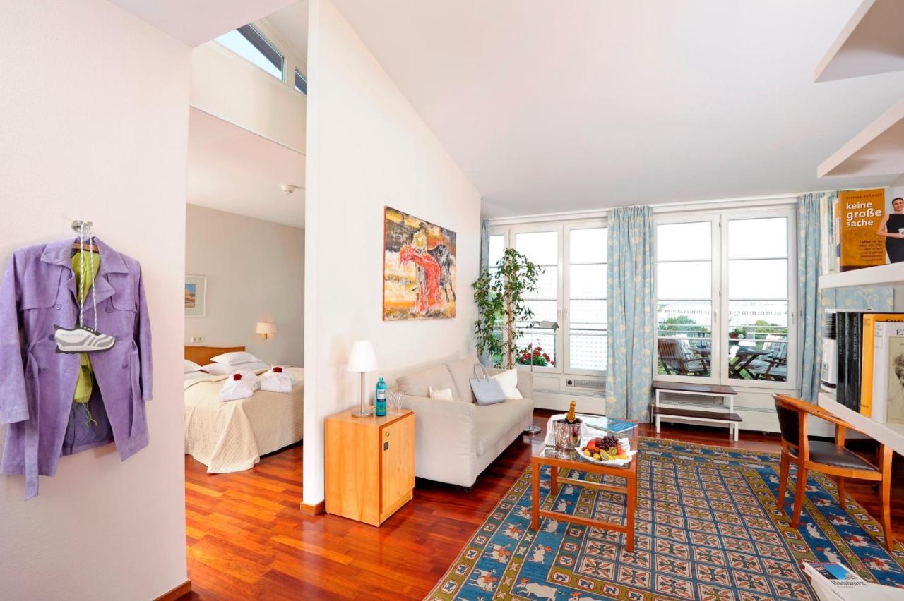 Penthouse-Suite mit Balkon