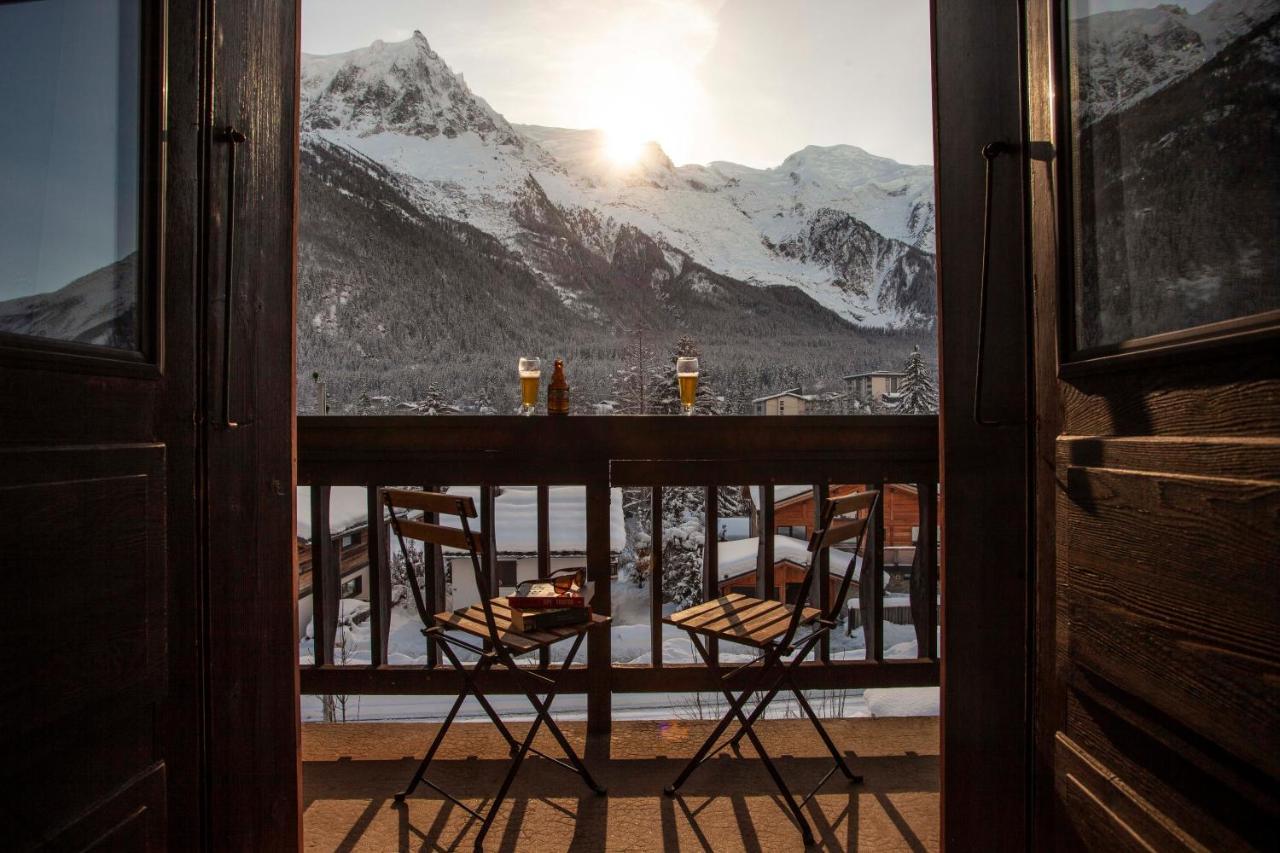 Chambre Lits Jumeaux avec Balcon – Vue sur Mont-Blanc