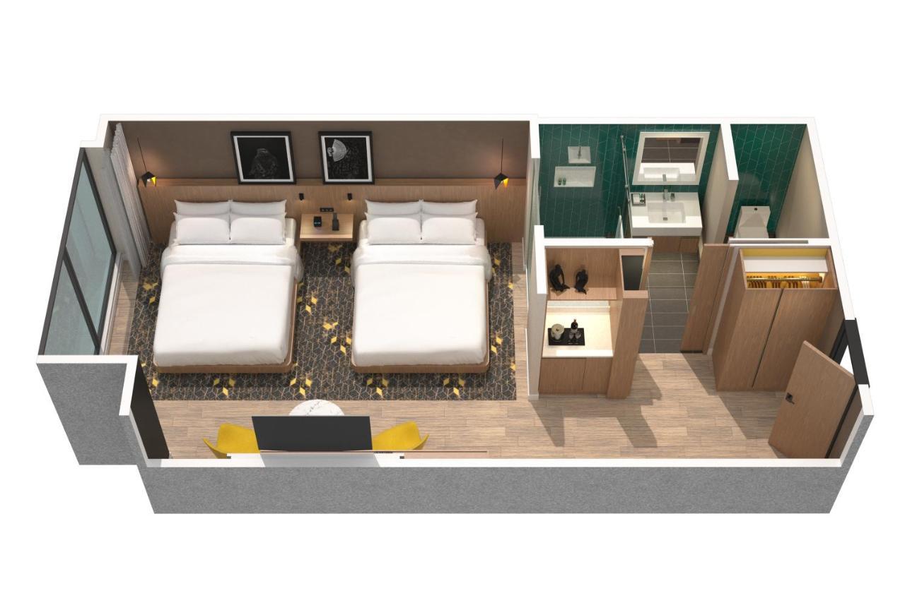 Guest  room with 2 Queen