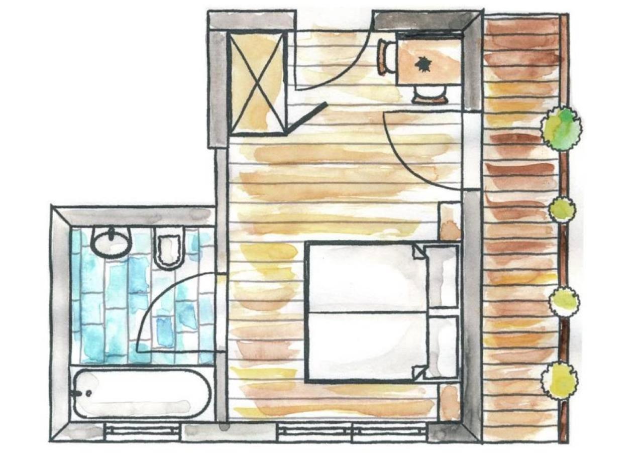 Deluxe Tweepersoonskamer met Balkon