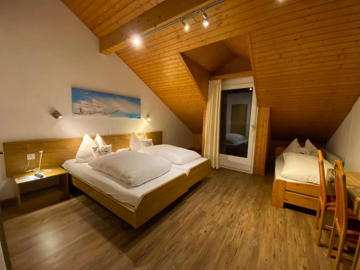 Chambre Triple Standard avec Climatisation - Mansardée