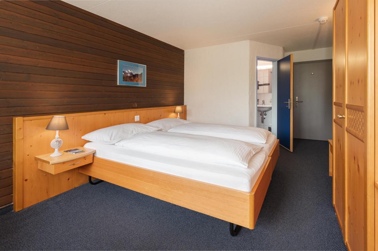 Chambre Double avec Balcon - Vue sur Eiger