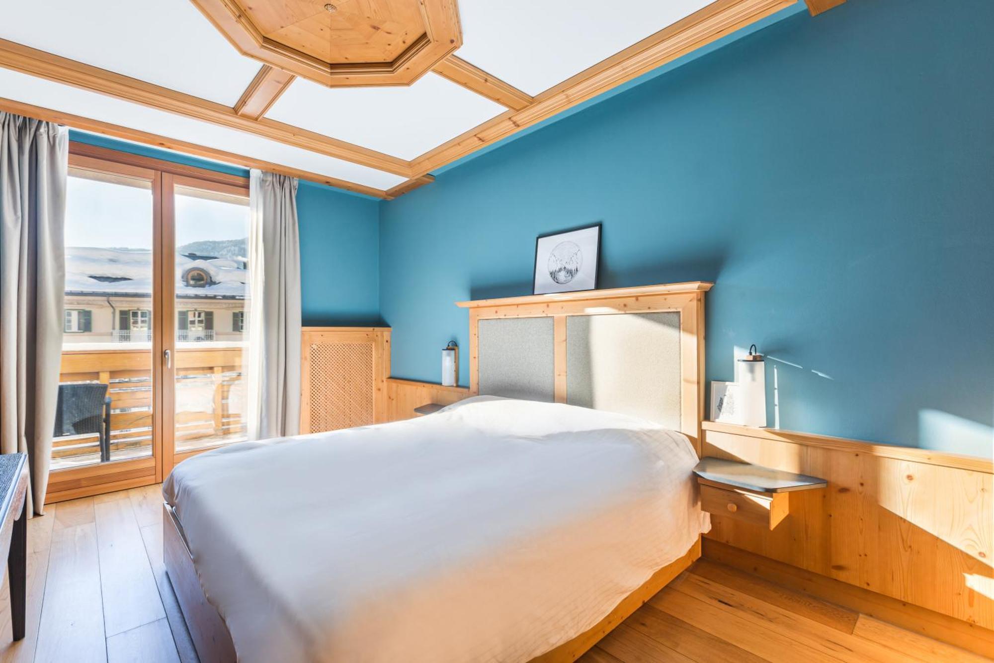 Apartment mit 1 Schlafzimmer, Balkon und Blick auf das Tofane-Massiv