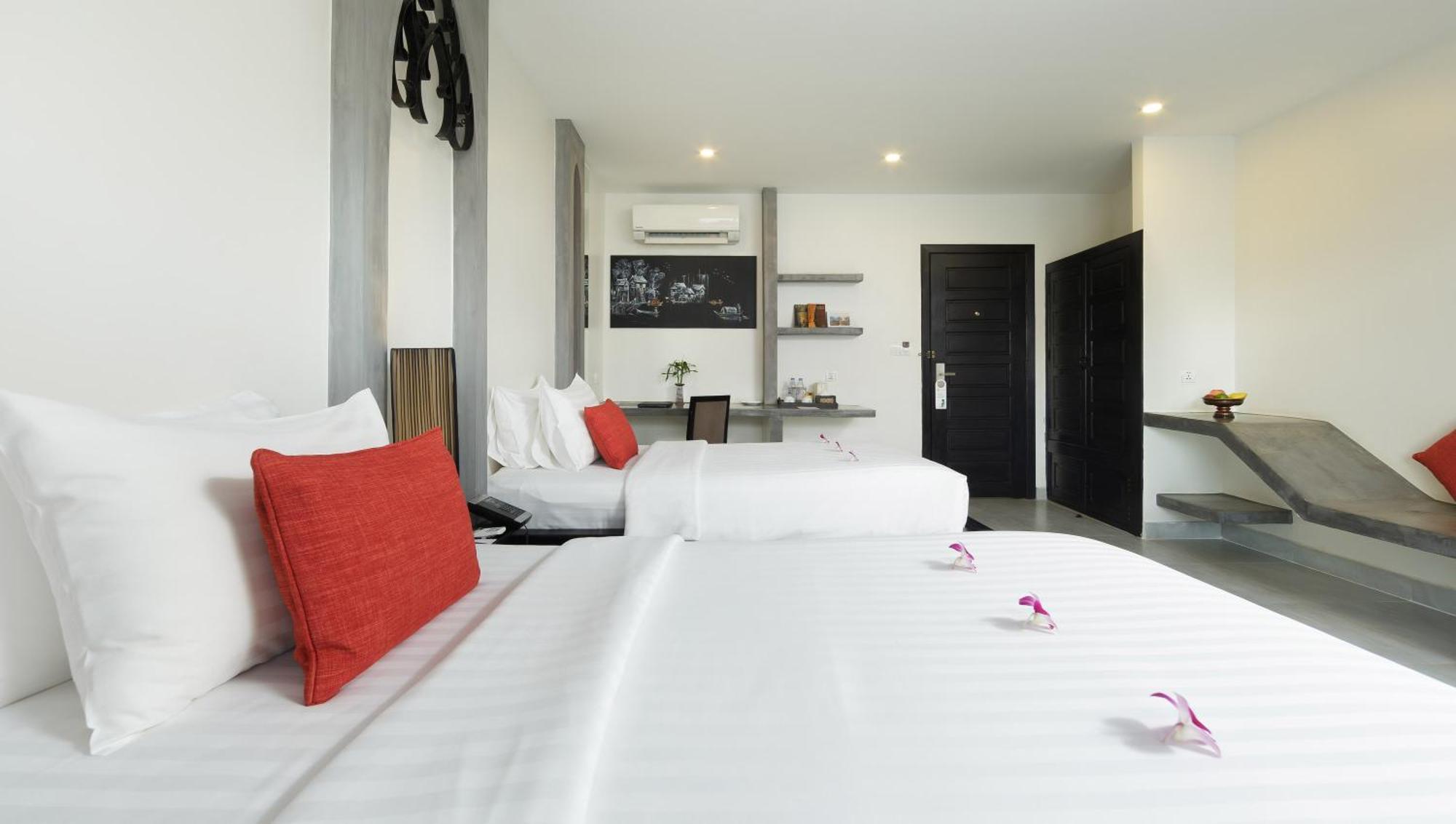 Deluxe Tweepersoonskamer met 2 Aparte Bedden