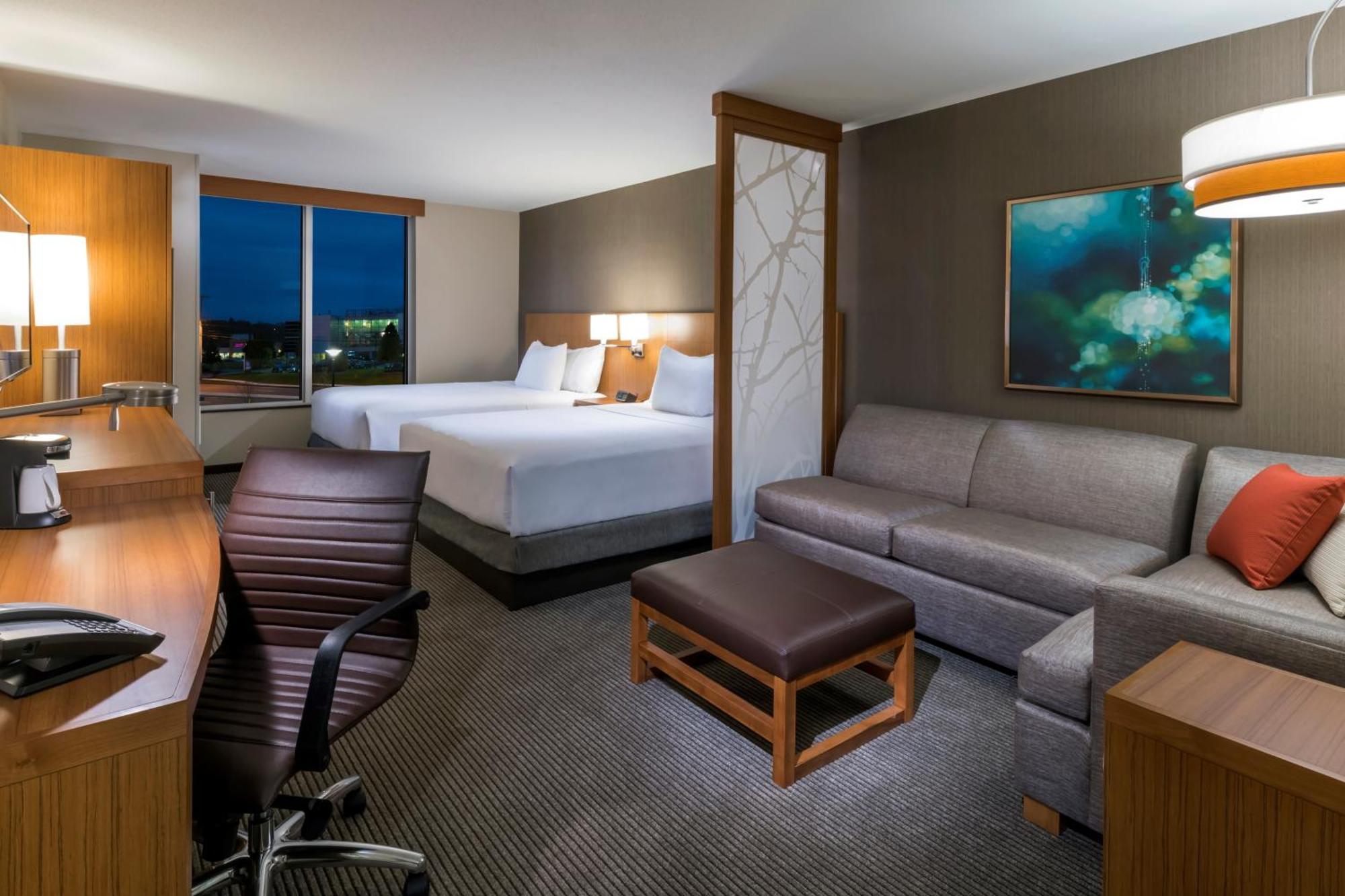 Queen Room with Two Queen Beds and Sofa Bed