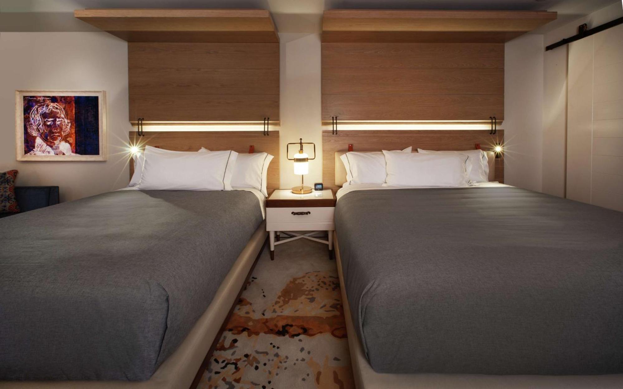 Deluxe Kamer met 2 Queensize Bedden