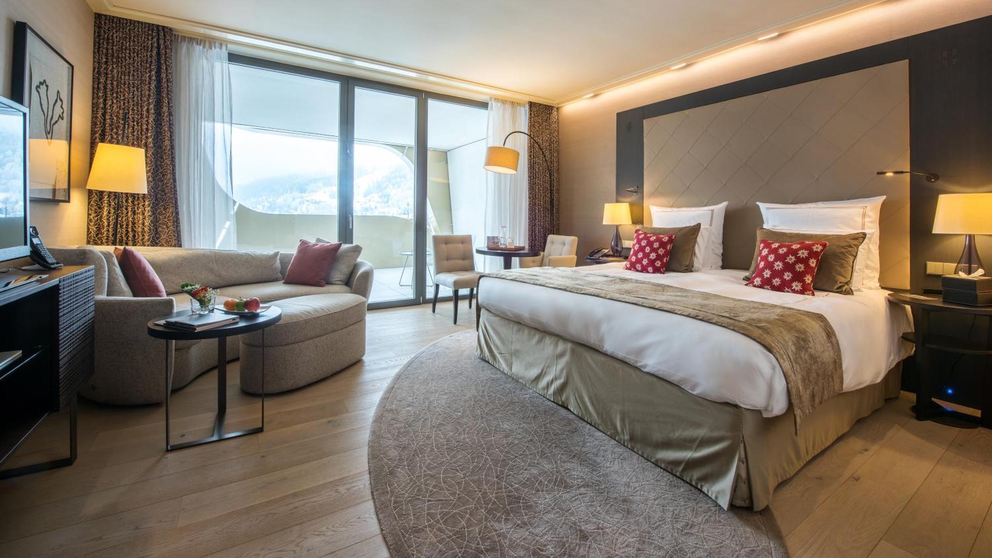 Chambre Lit King-Size avec Balcon