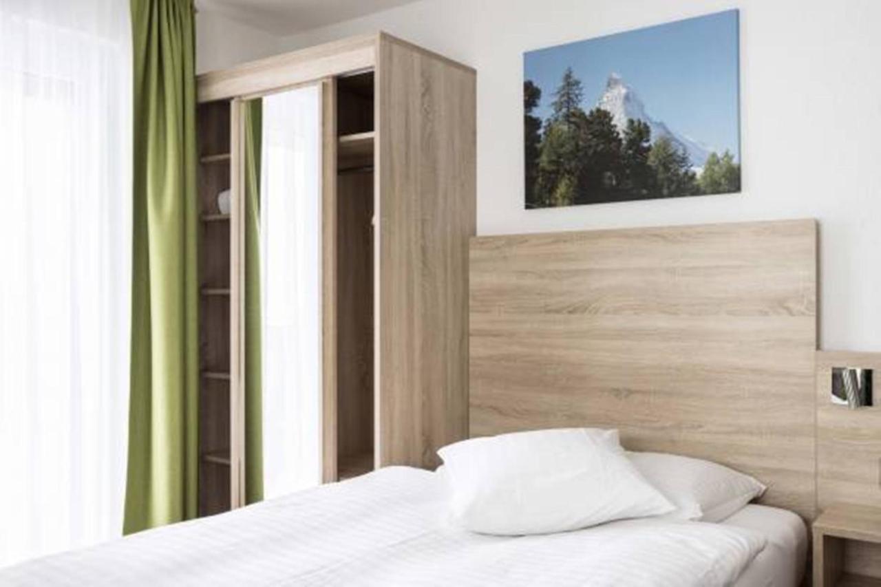 Habitación Individual con cama grande y vistas a la montaña
