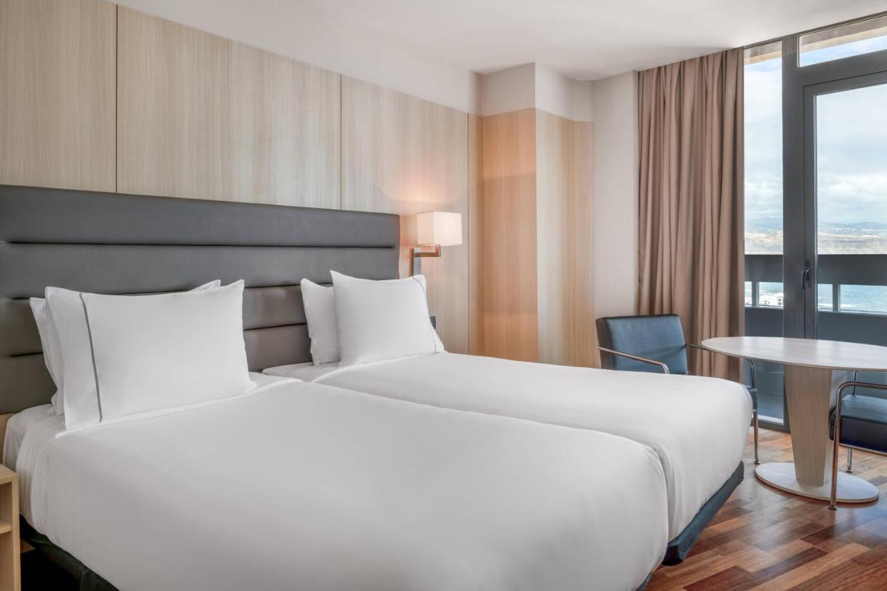 Zimmer mit 2 Einzelbetten und Aussicht - obere Etage