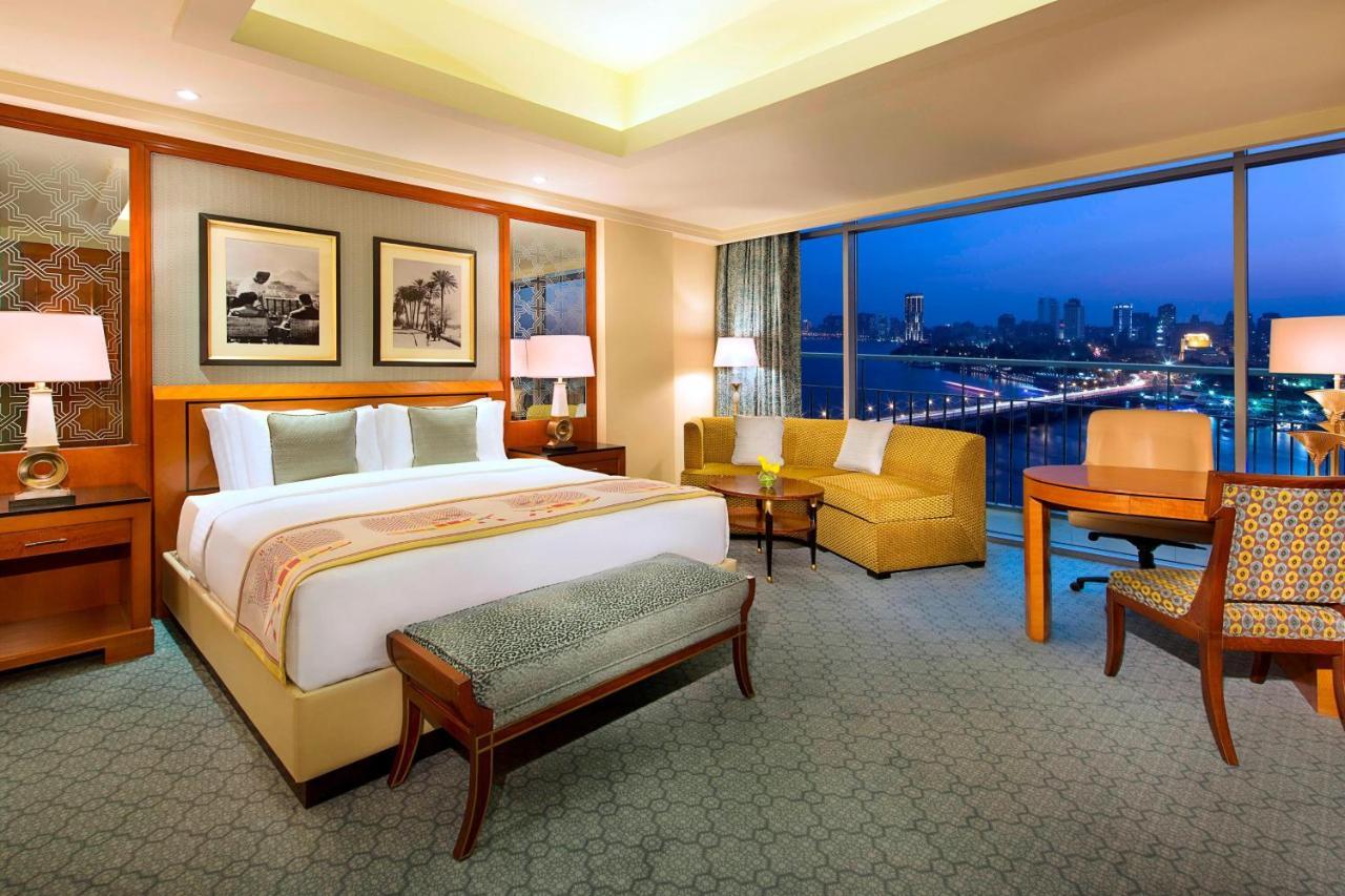 Deluxe Zimmer mit 1 Kingsize-Bett und Blick auf den Nil