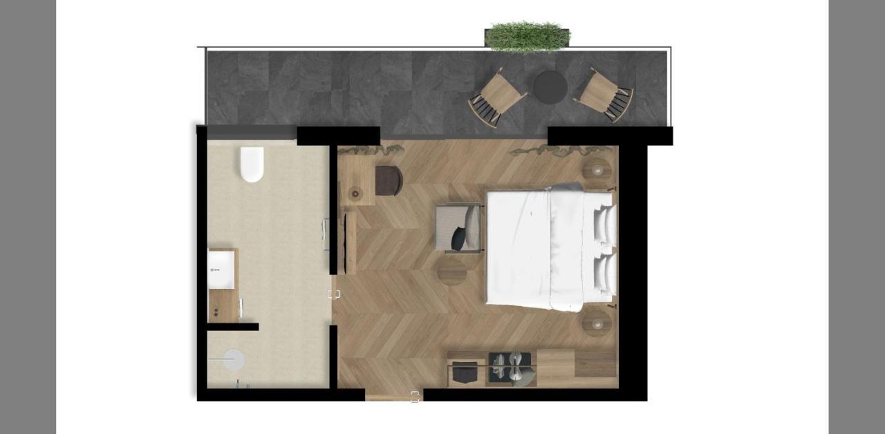 Doppelzimmer mit Balkon