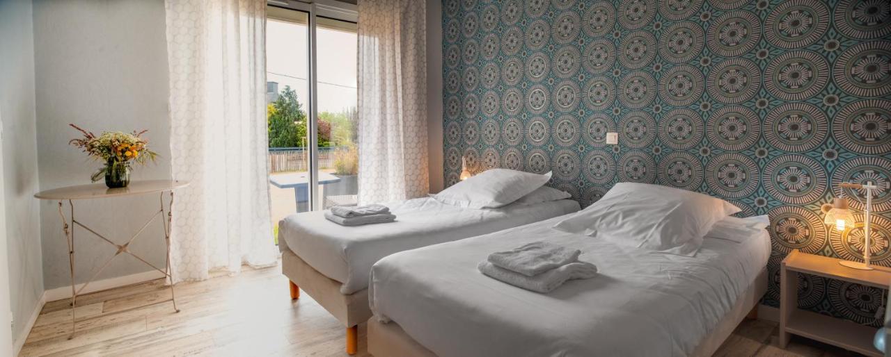Chambre Lits Jumeaux avec Terrasse