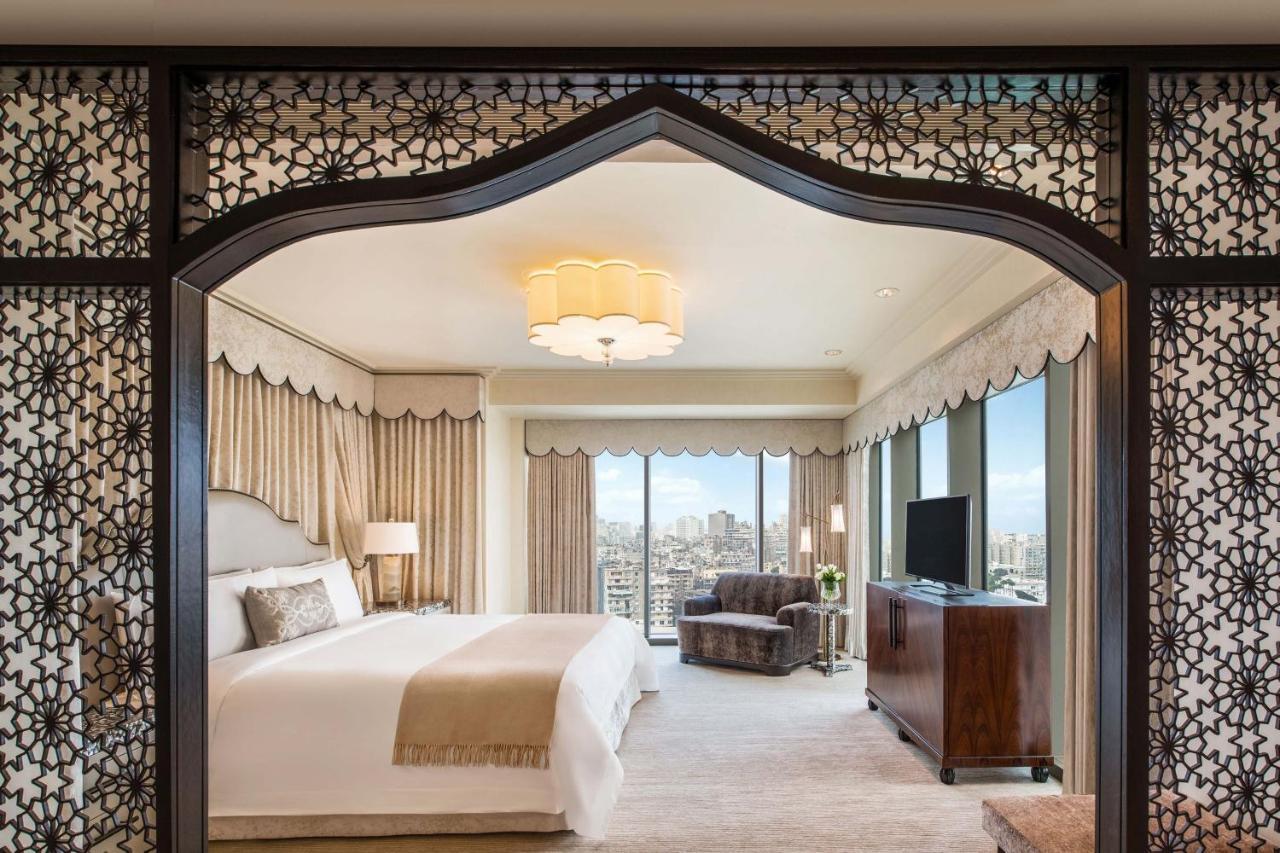 Suíte Real de 2 Quartos com Espaço Adicional e Vista do Nilo
