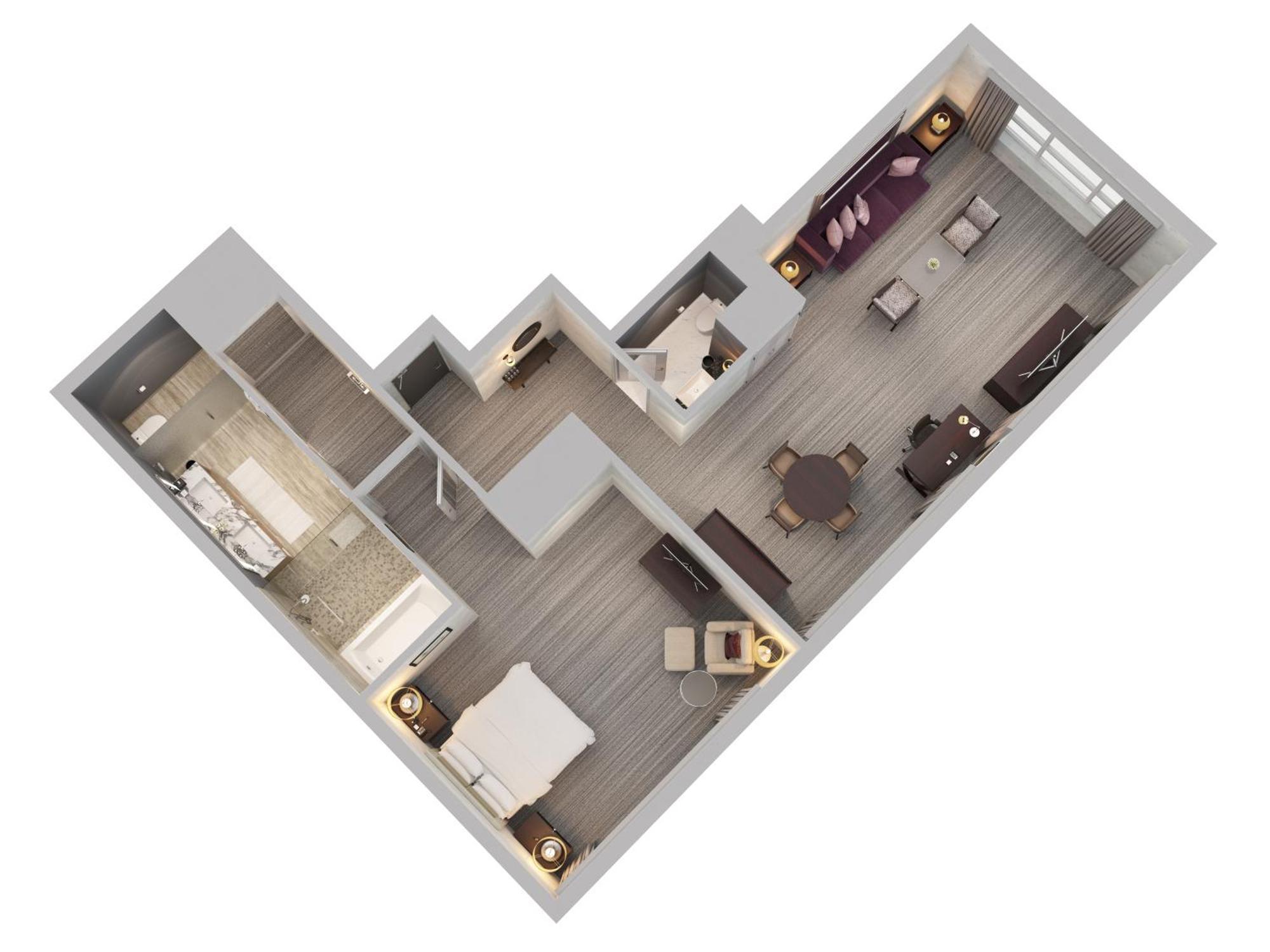 Deluxe King Suite - Lakeside