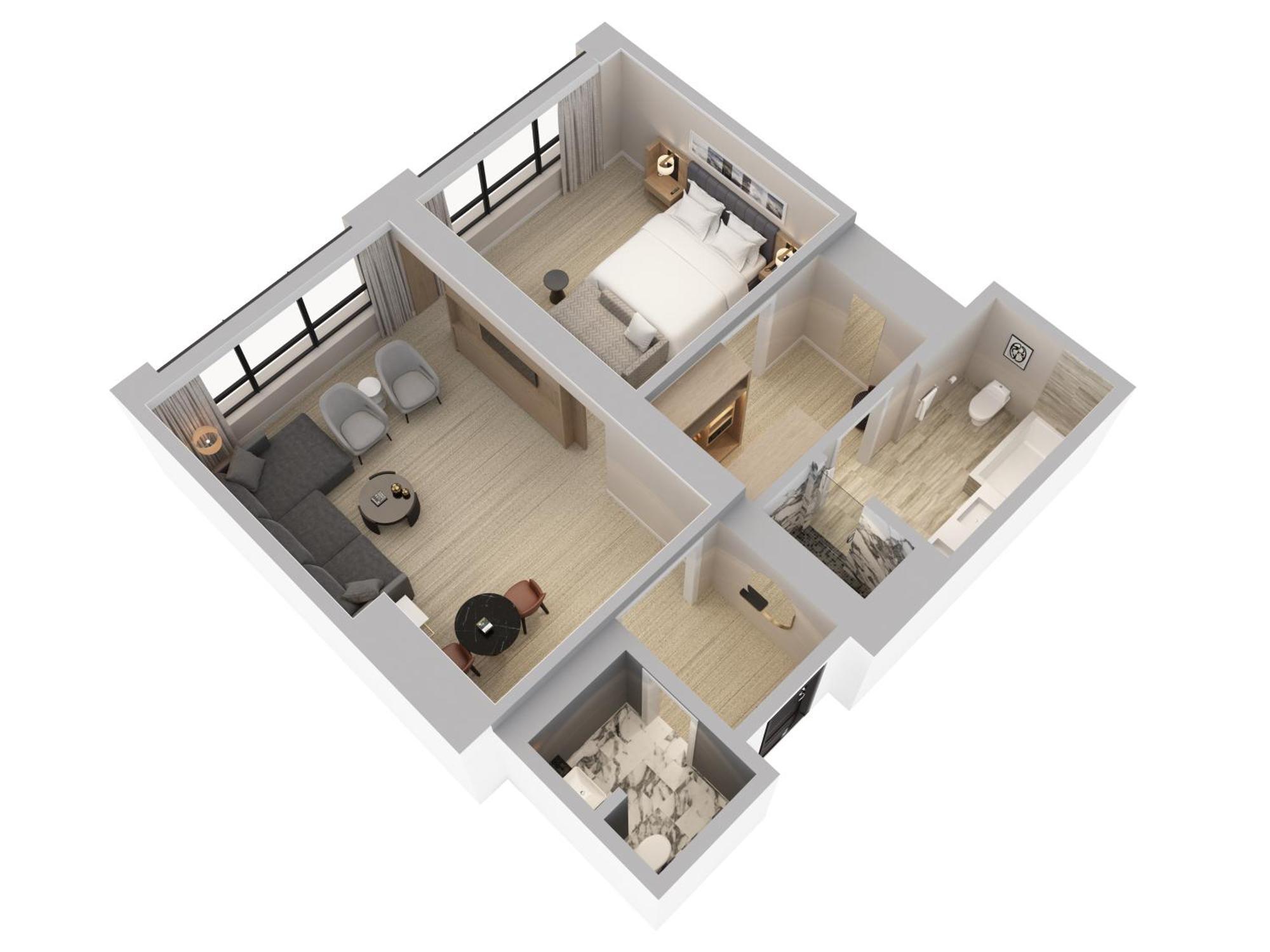 Deluxe One-Bedroom Suite
