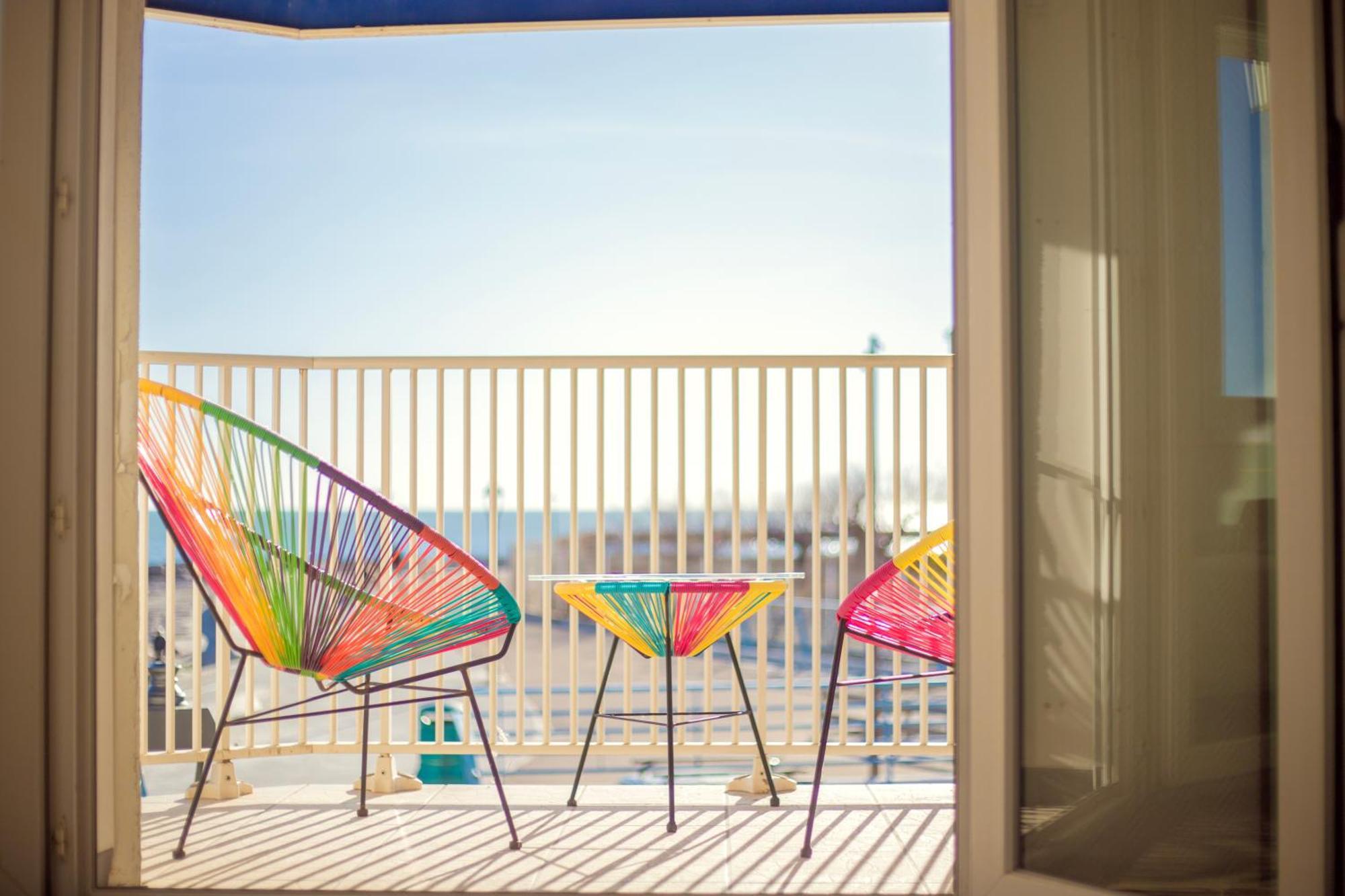 Chambre Double avec Balcon - Vue sur Mer