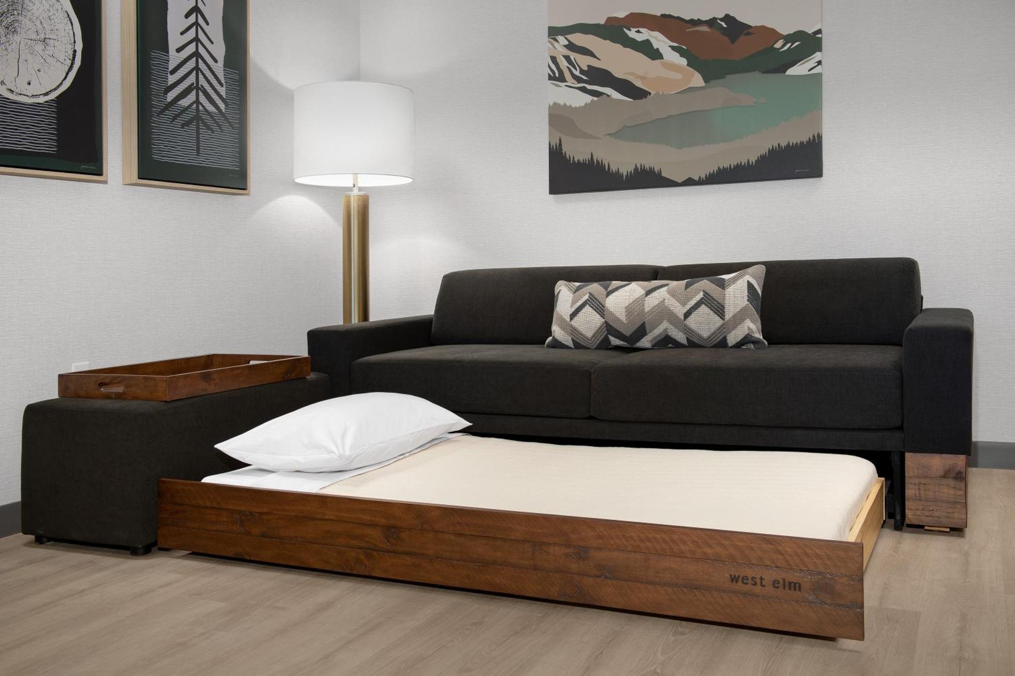 Studio Queen Suite with Two Queen Beds and Sofa Bed - Hearing Accessible