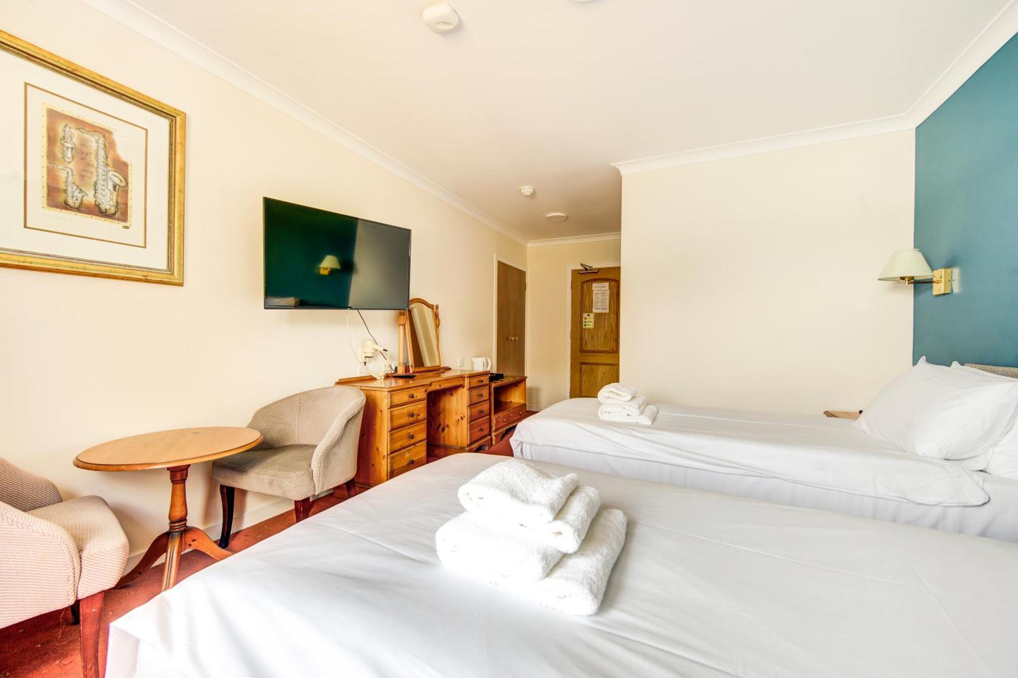 Chambre Lits Jumeaux avec Vue sur le Loch