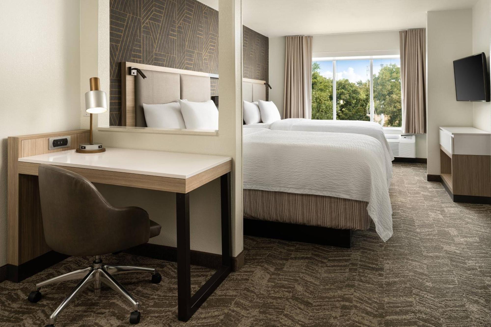 Queen Suite with Two Queen Beds and Trundle Sofa