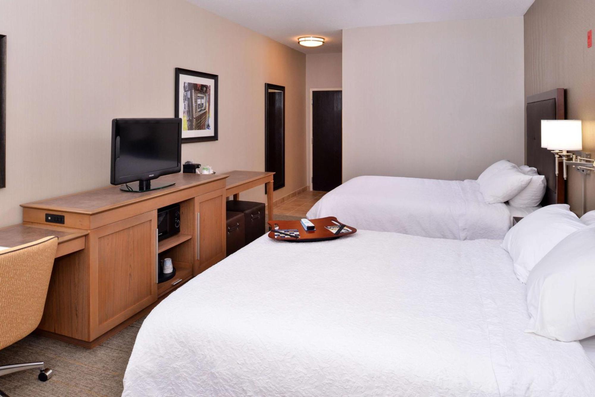 2 Queen Beds, Mobility/Hearing Accessible Room, Bathtub w/ Grab Bars, NSMK