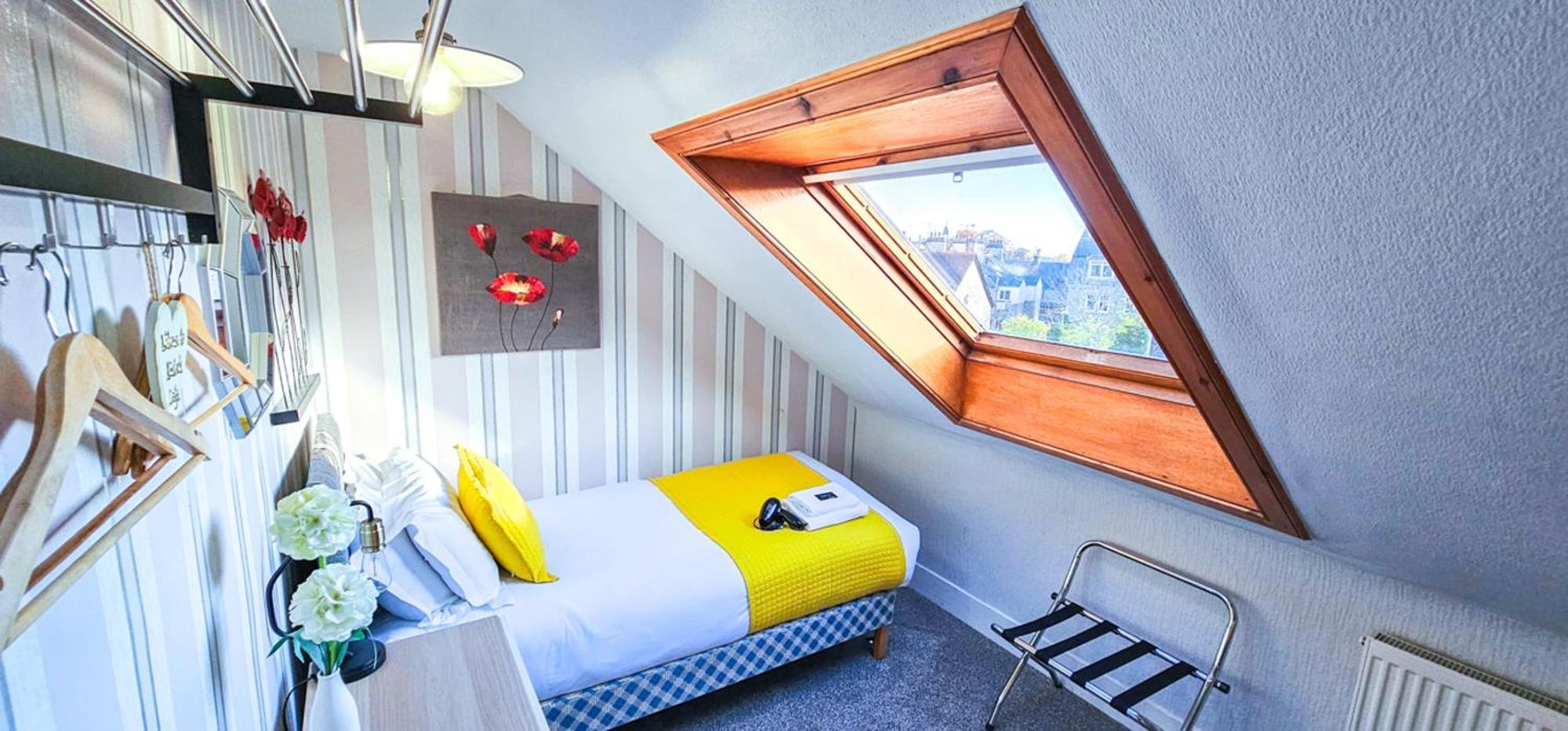 Eenpersoonskamer met Badkamer