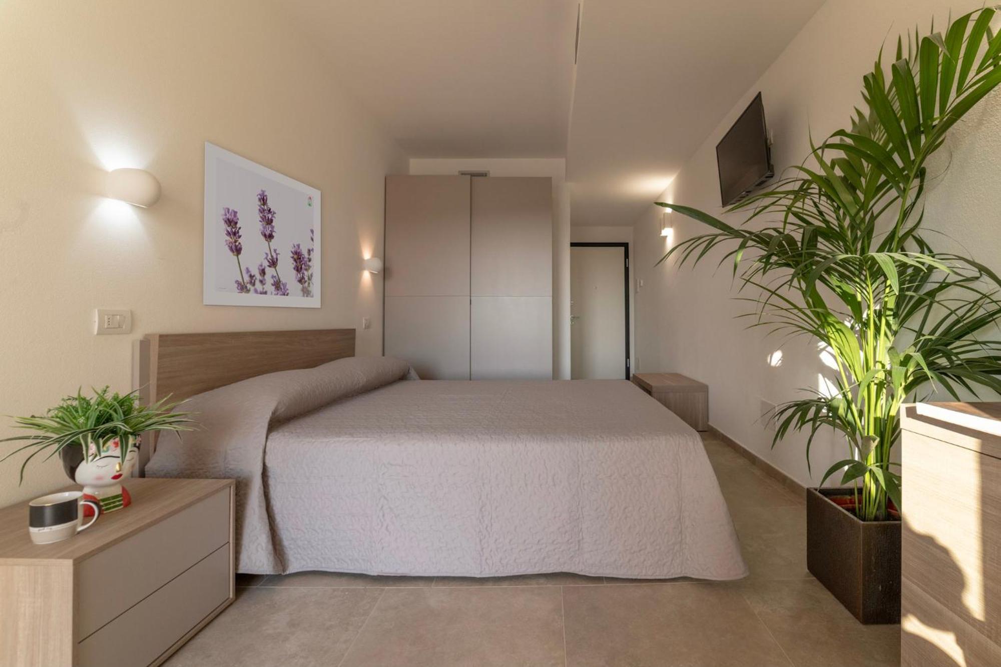Doppelzimmer mit Gartenblick