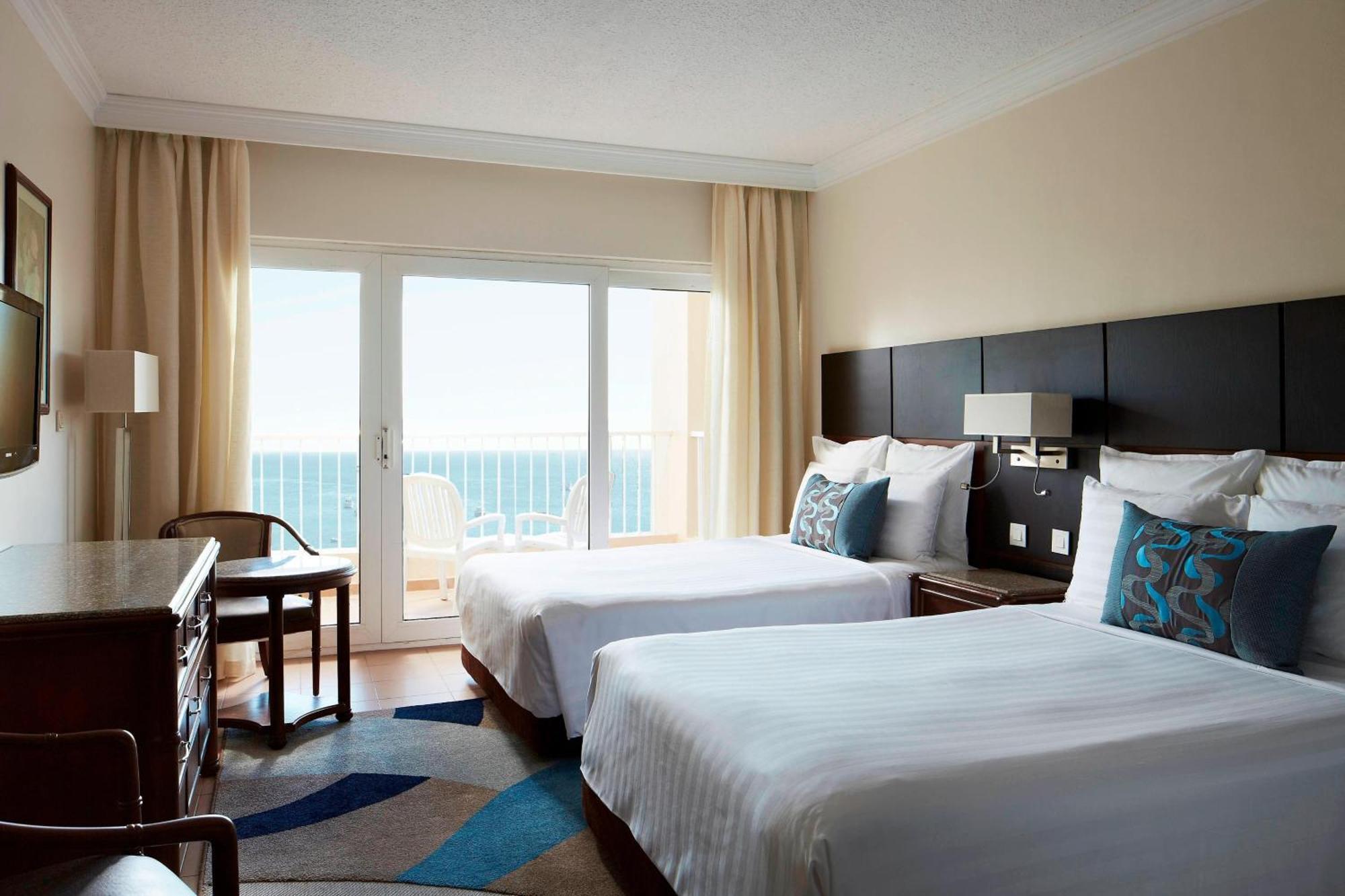 Chambre Lits Jumeaux Standard avec Balcon - Vue sur Mer