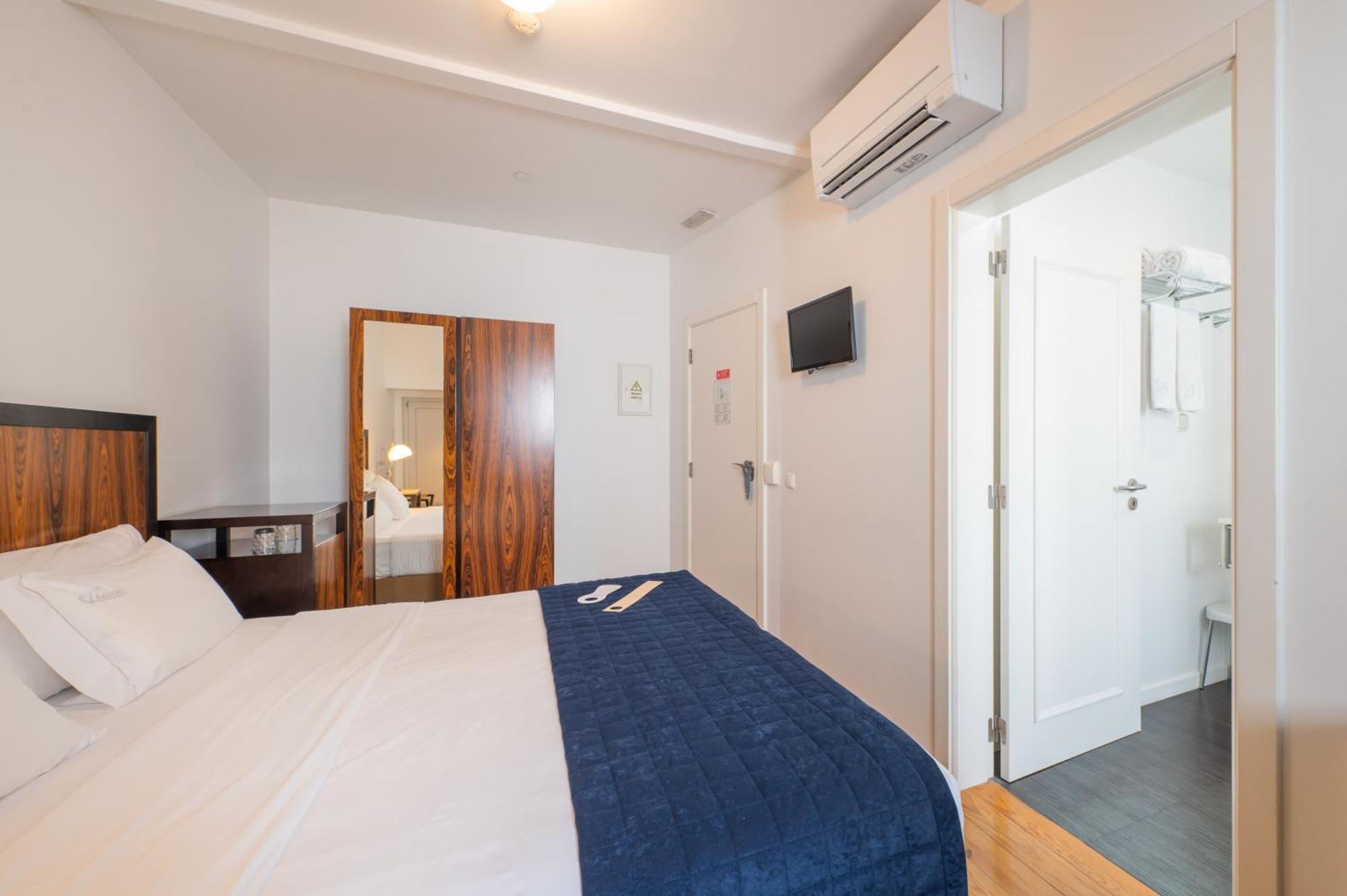 Quarto Duplo com vista interior