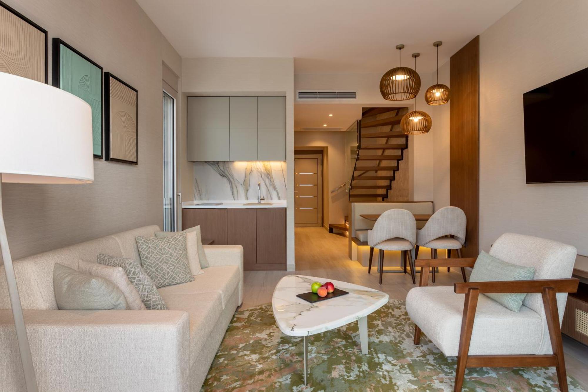 Premium Ferienwohnung mit 1 Schlafzimmer und Whirlpool