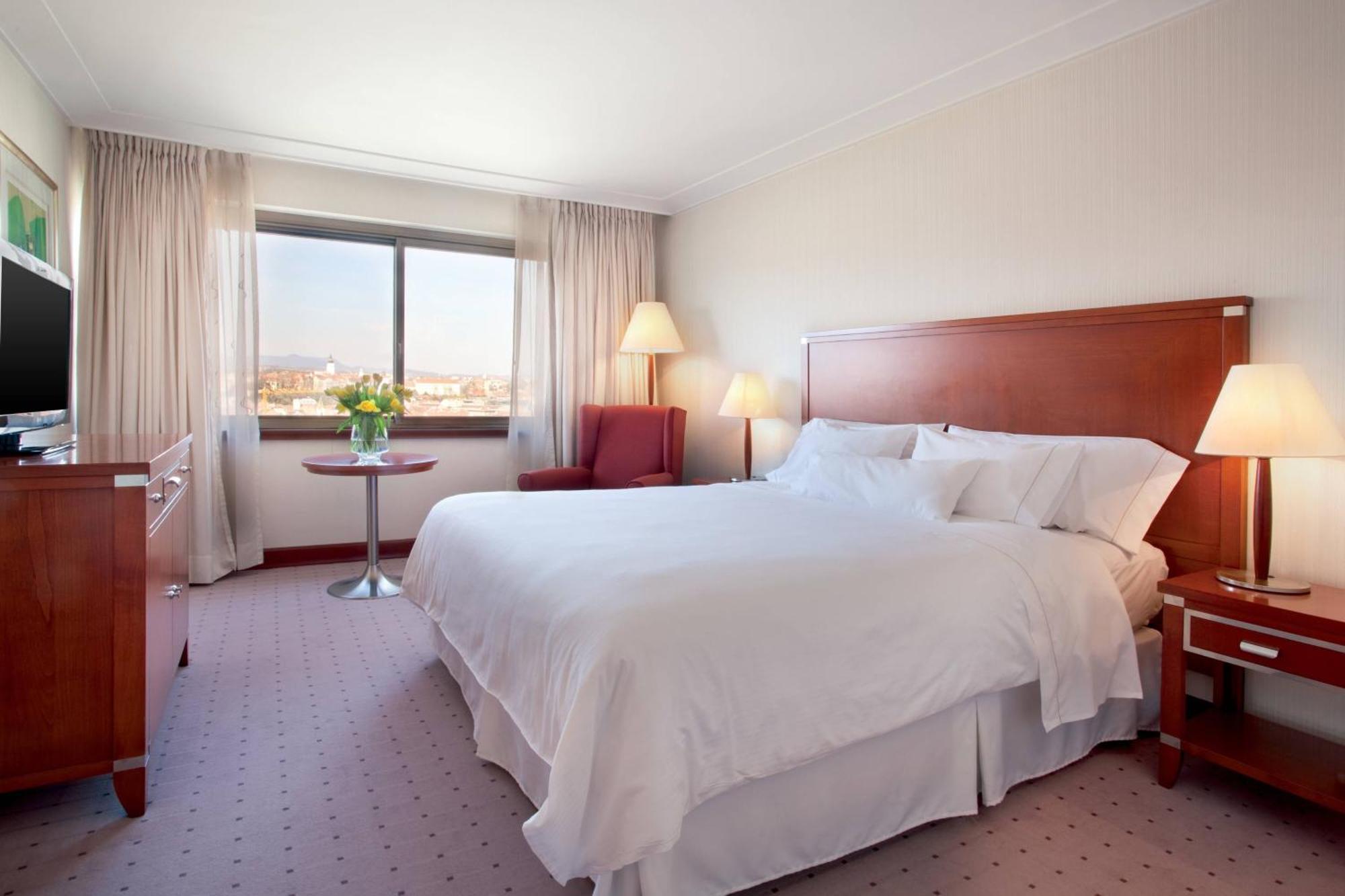 Grotere Deluxe Suite met Slaapkamer en Uitzicht op de Stad