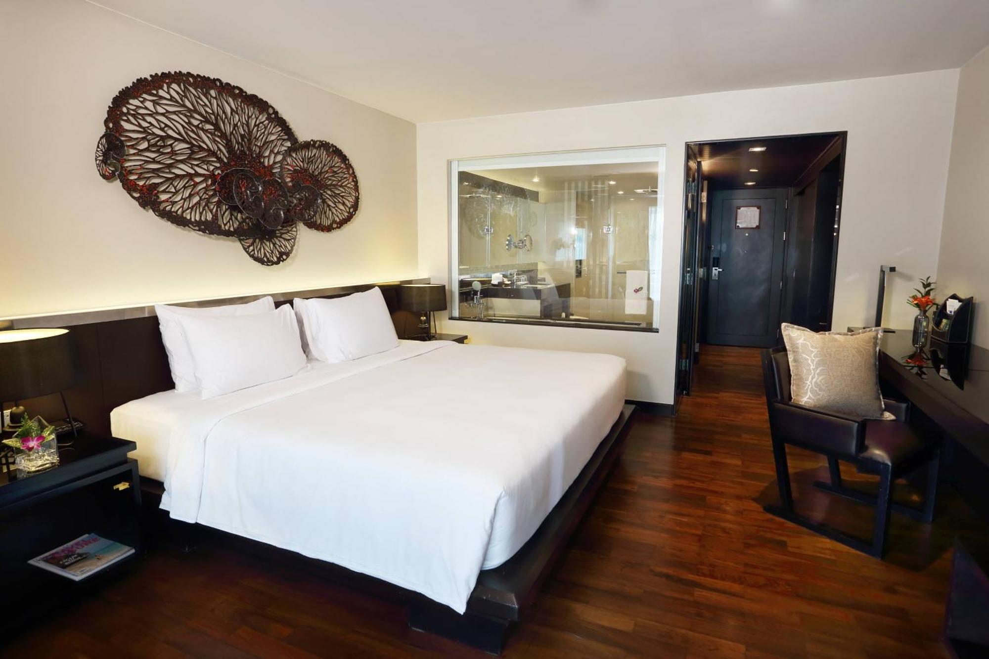 Junior Suite con 1 Letto King-Size, Balcone e Vista Oceano