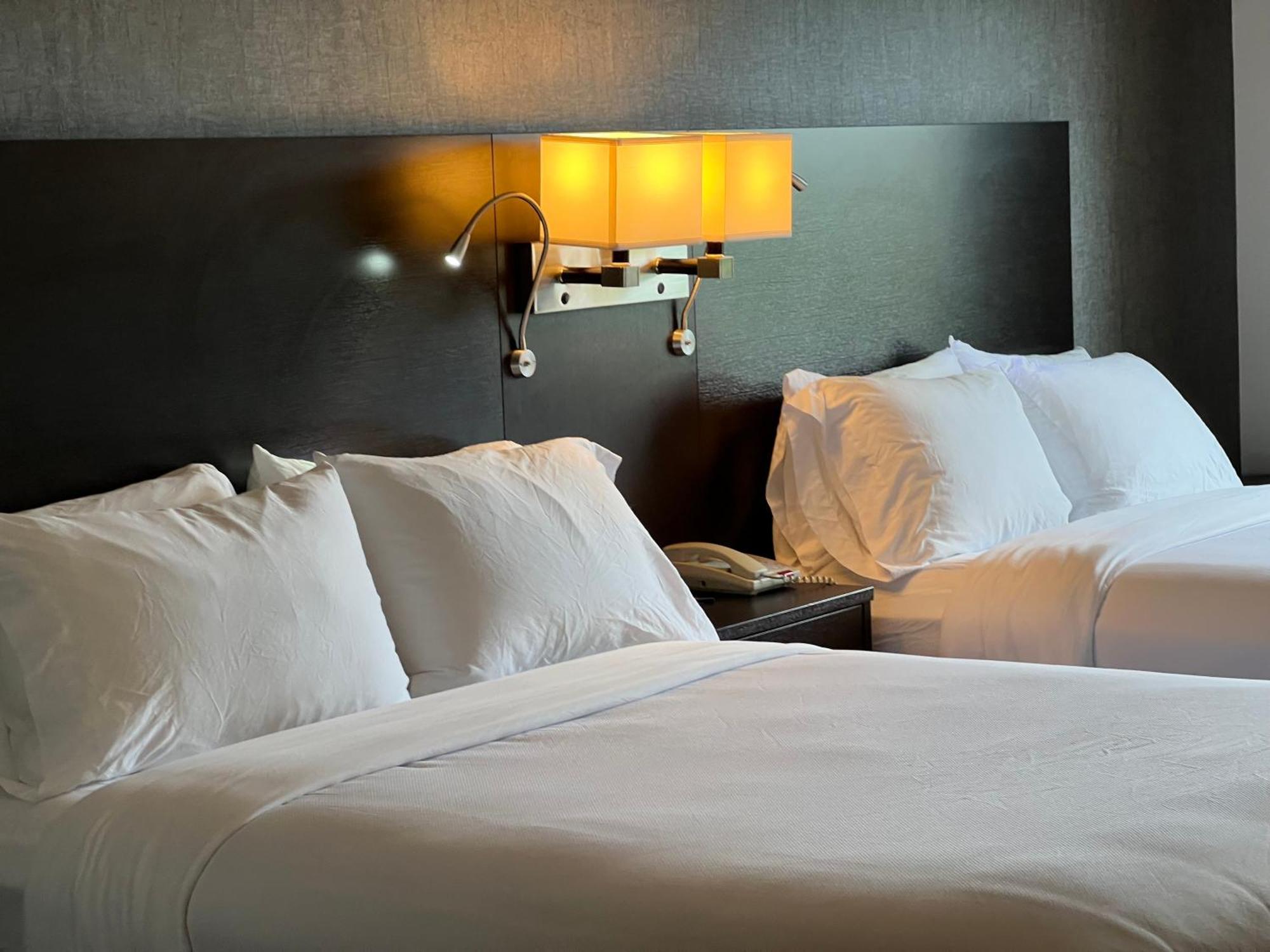 Large Queen Suite with Two Queen Beds and Sofa bed - Non Smoking/Interior Corridor