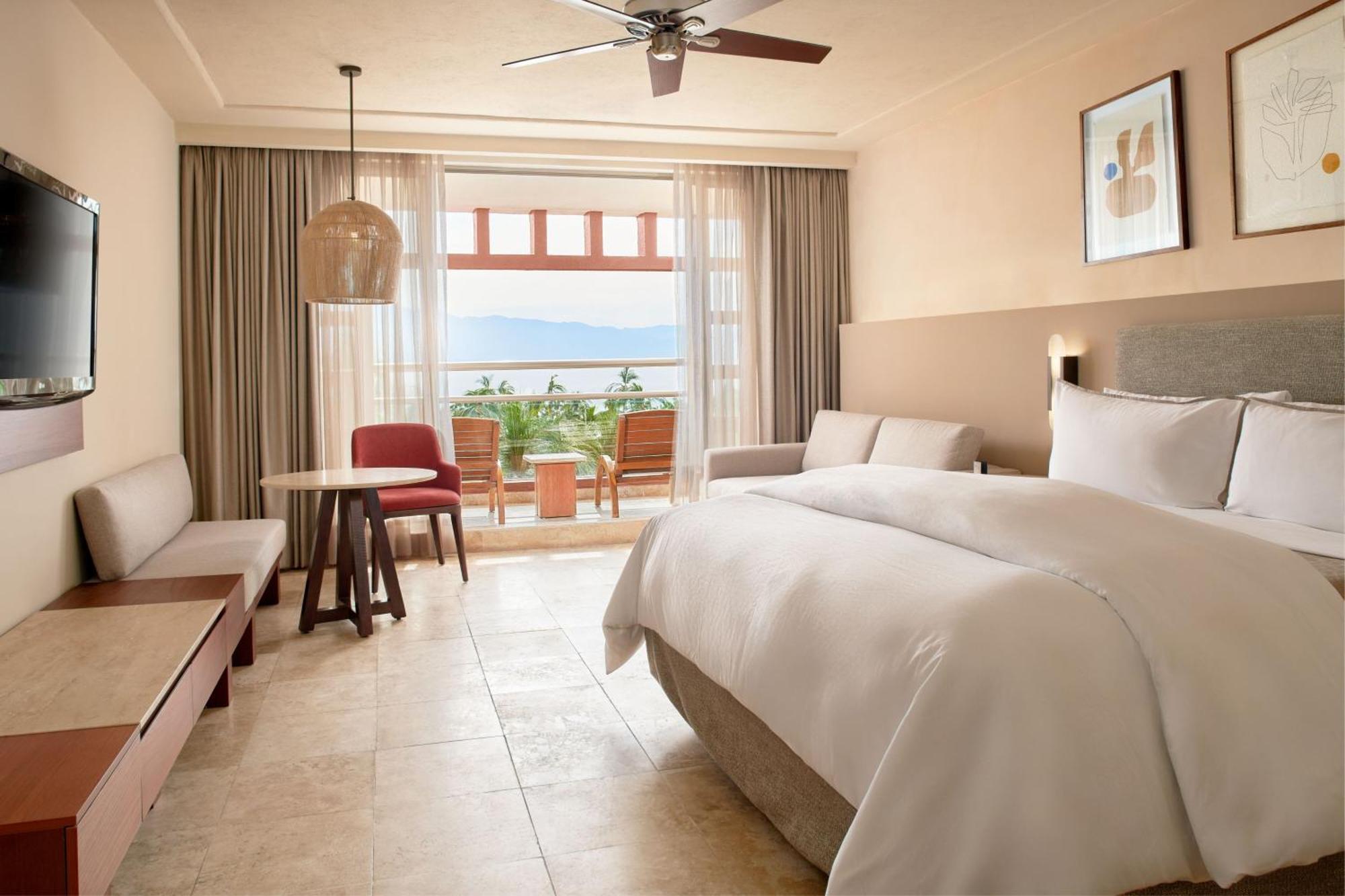 Junior King Suite with Partial Ocean View