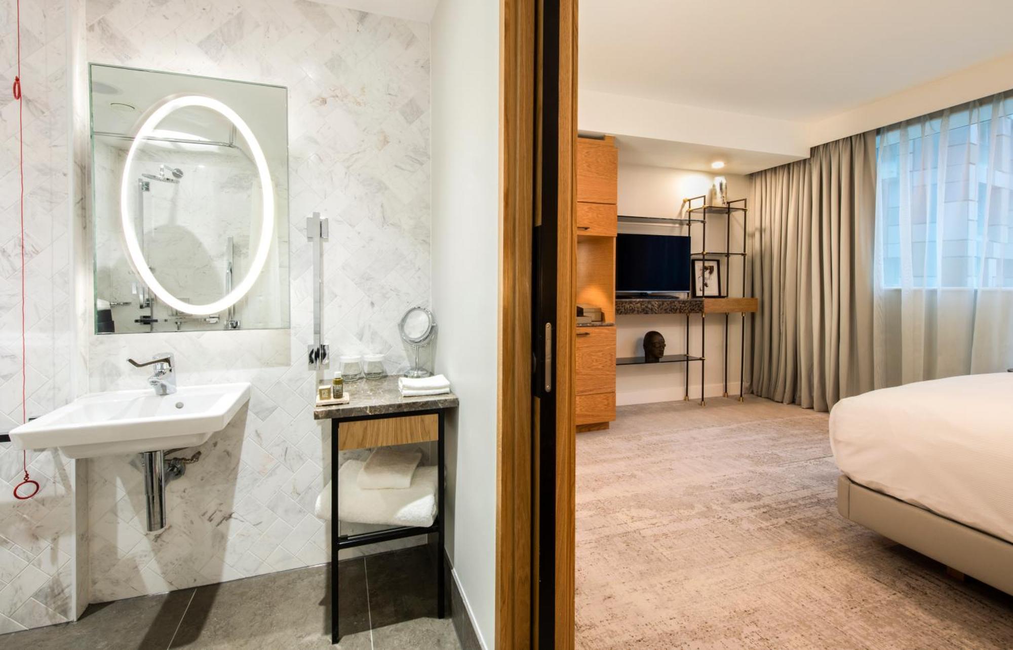 Habitación adaptada para personas de movilidad reducida - 1 cama grande