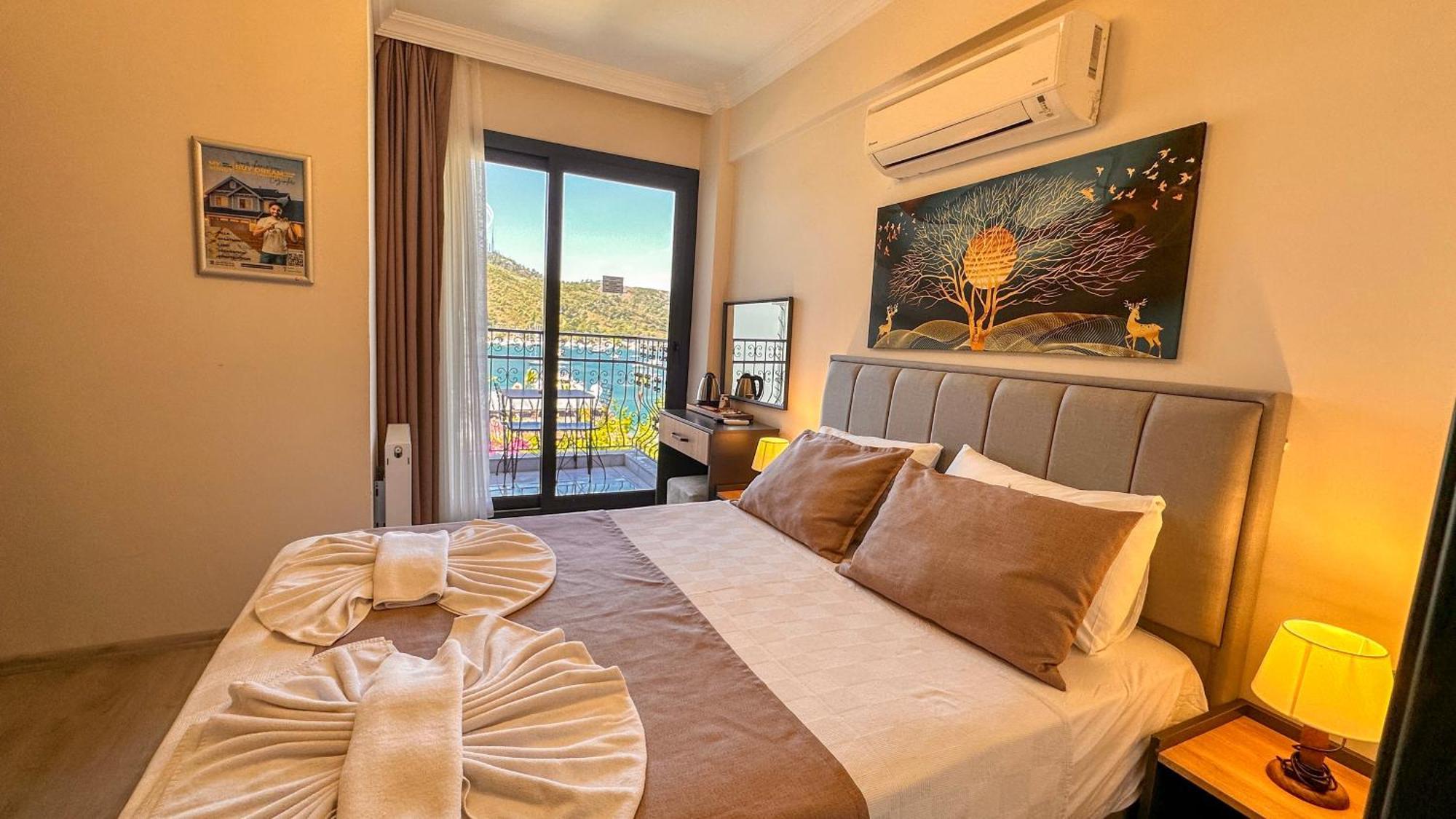 Deluxe Doppelzimmer mit Balkon und Meerblick