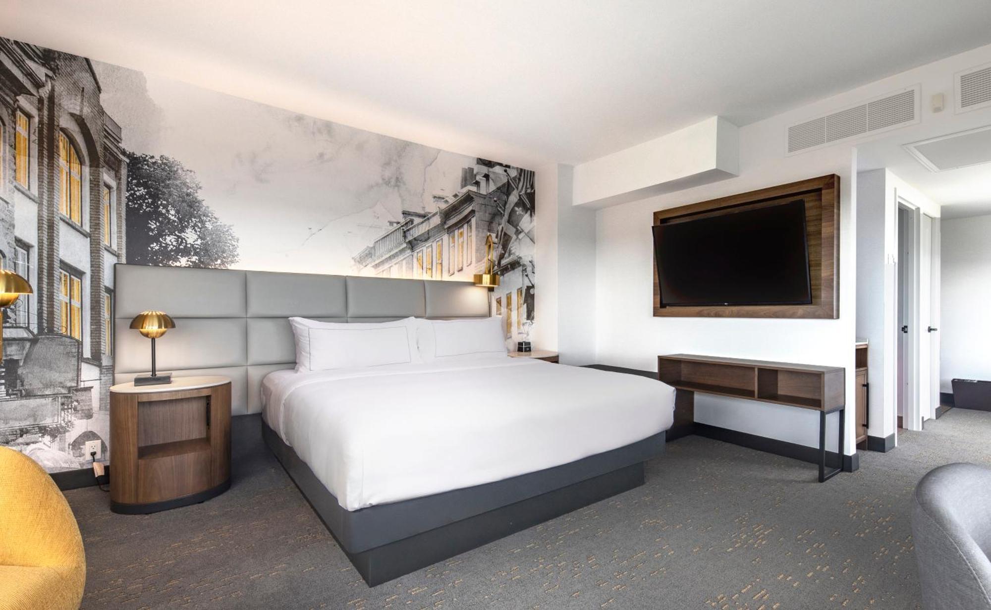 Chambre Lit King-Size de Luxe d'Angle - Vue sur Fleuve