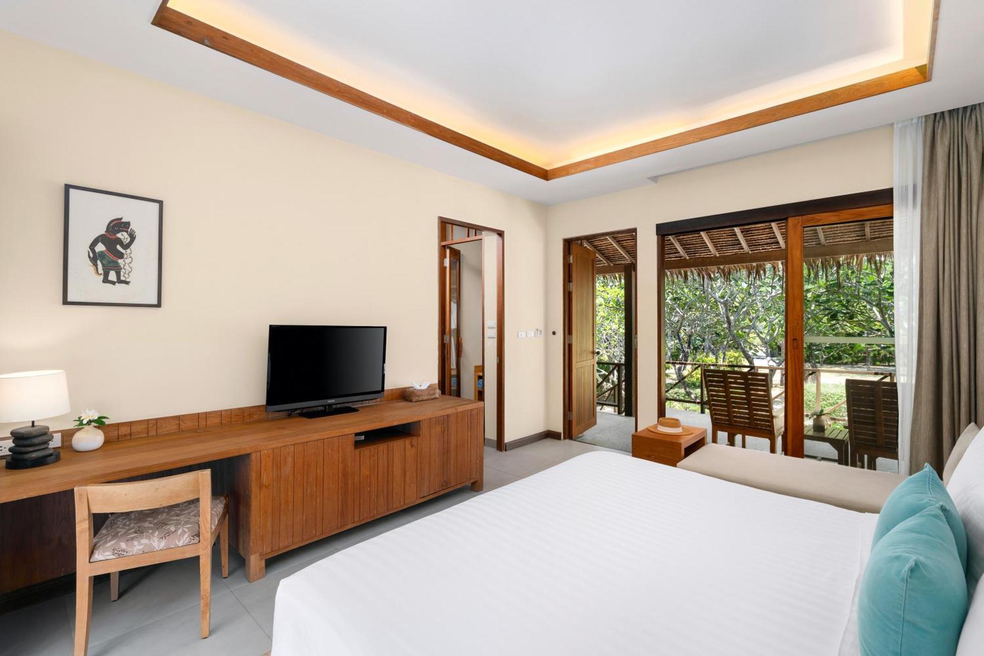 Bungalow Deluxe Jardín - 1 cama extragrande