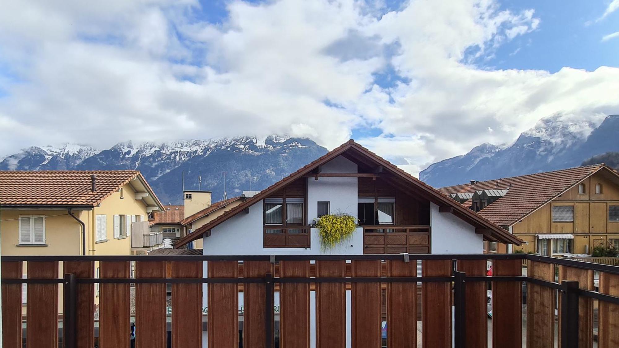Dreibettzimmer mit Balkon