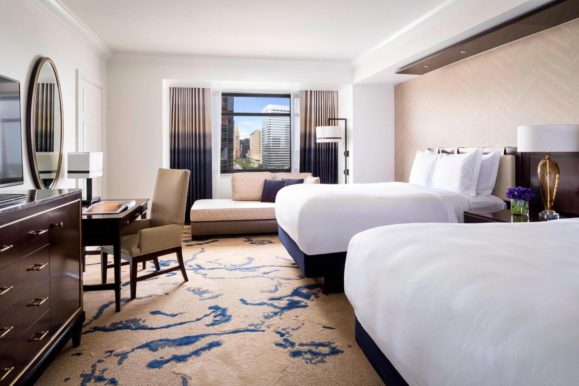Queen Room with Two Queen Beds and City View