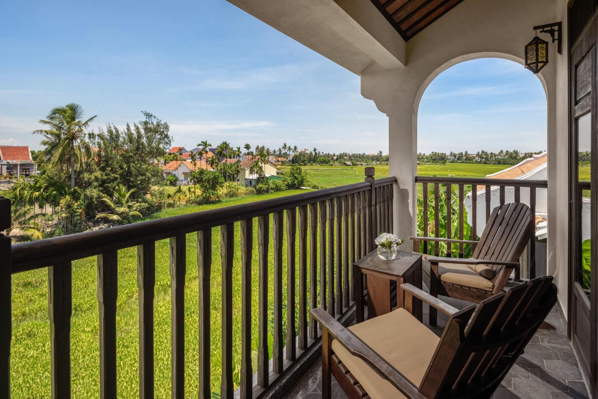 Hébergement de Luxe avec Balcon - Vue sur Rizière