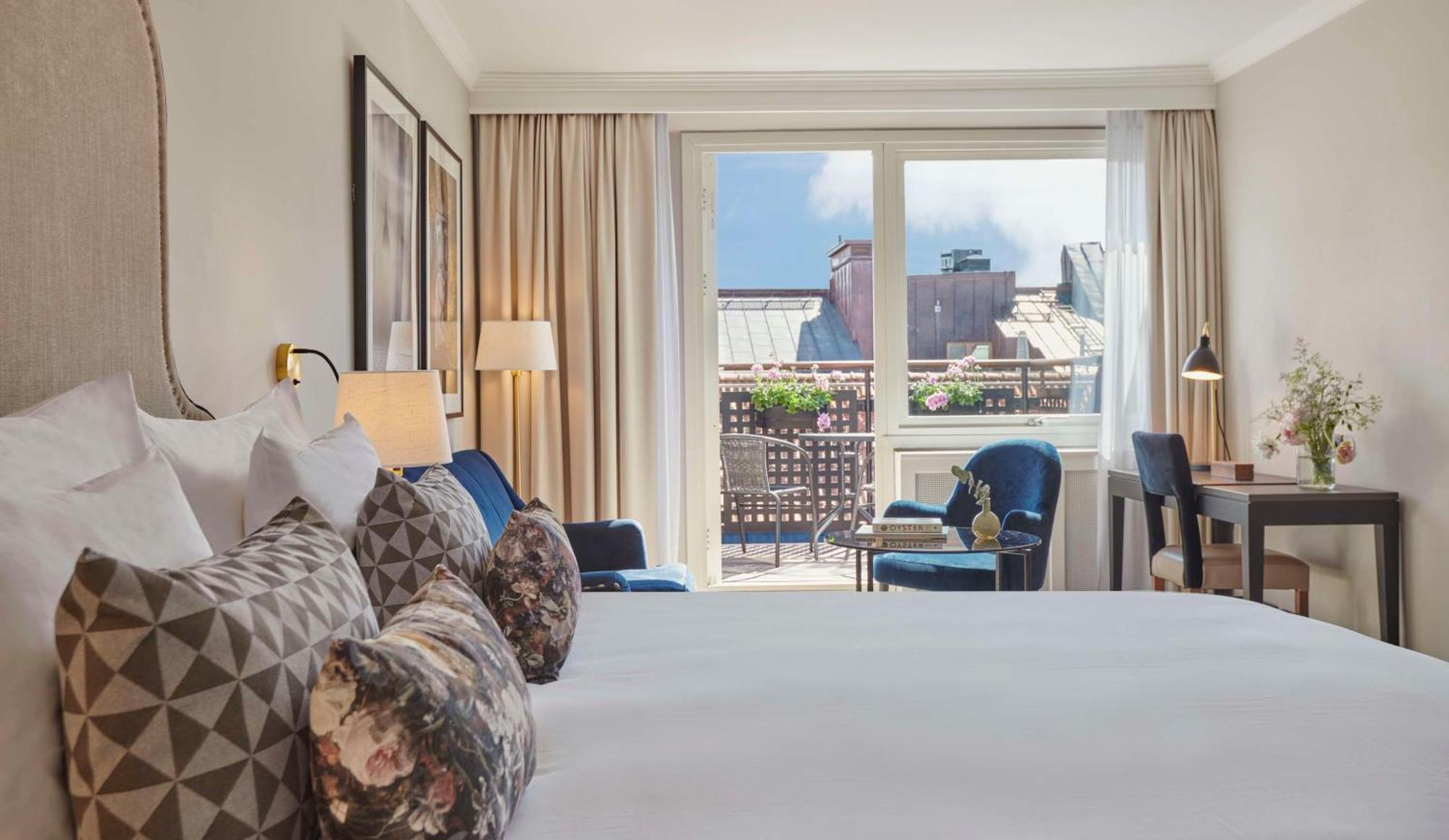 Deluxe Kamer met Kingsize Bed en Balkon