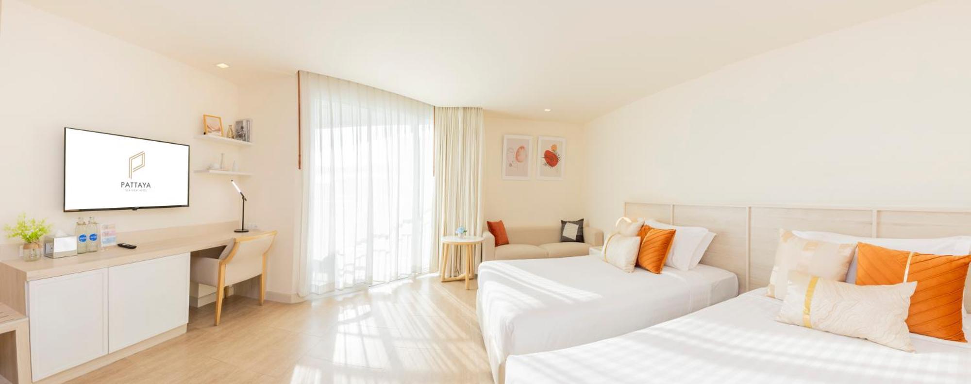 Deluxe Twin Room with Sea View