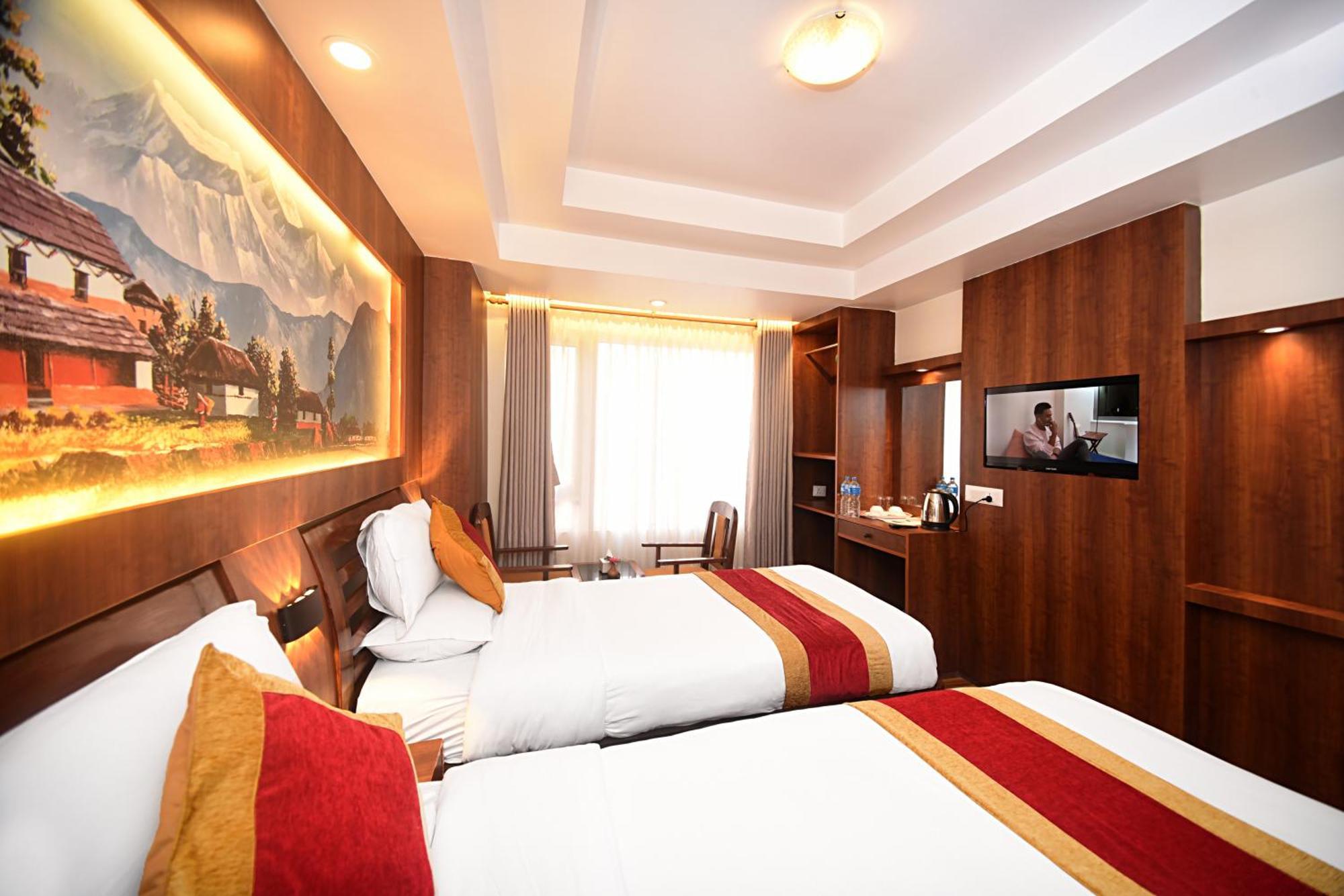 Deluxe Tweepersoonskamer met 2 Aparte Bedden