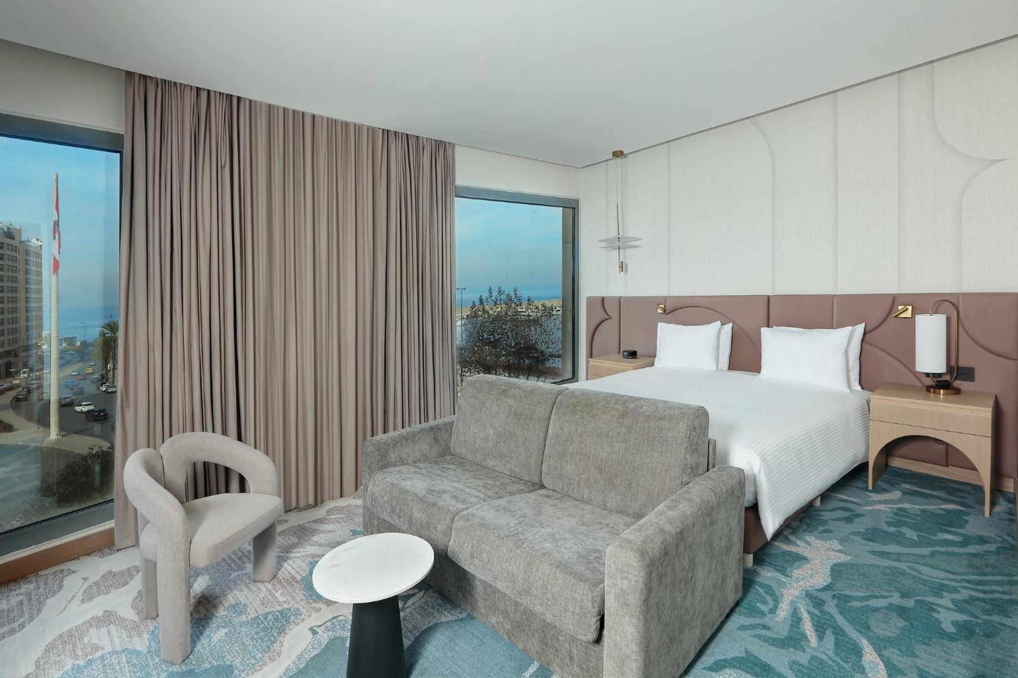 Premium King Room with Sofa Bed and Sea View - Non-Smoking