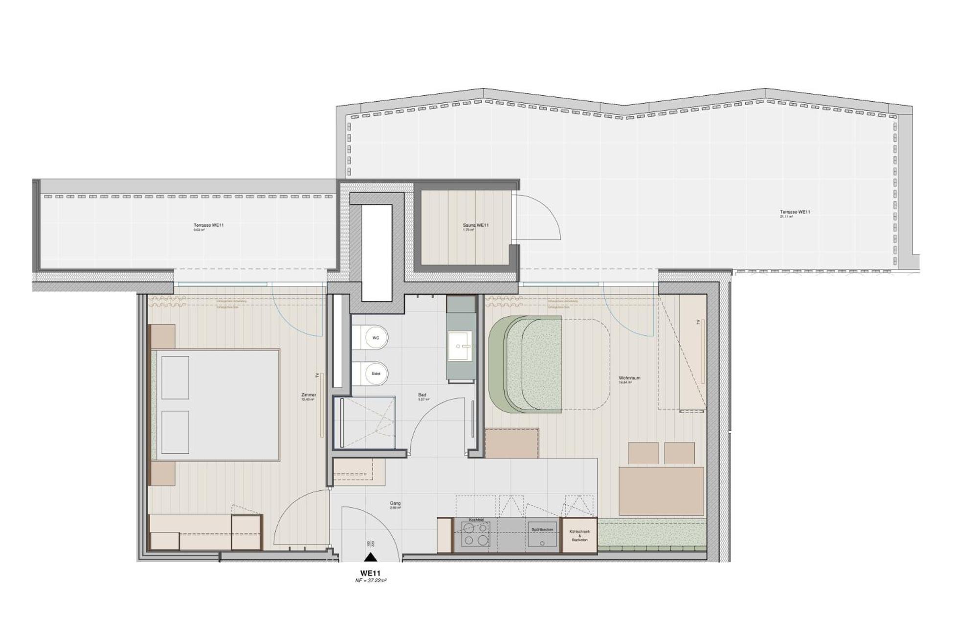 Suite con Sauna