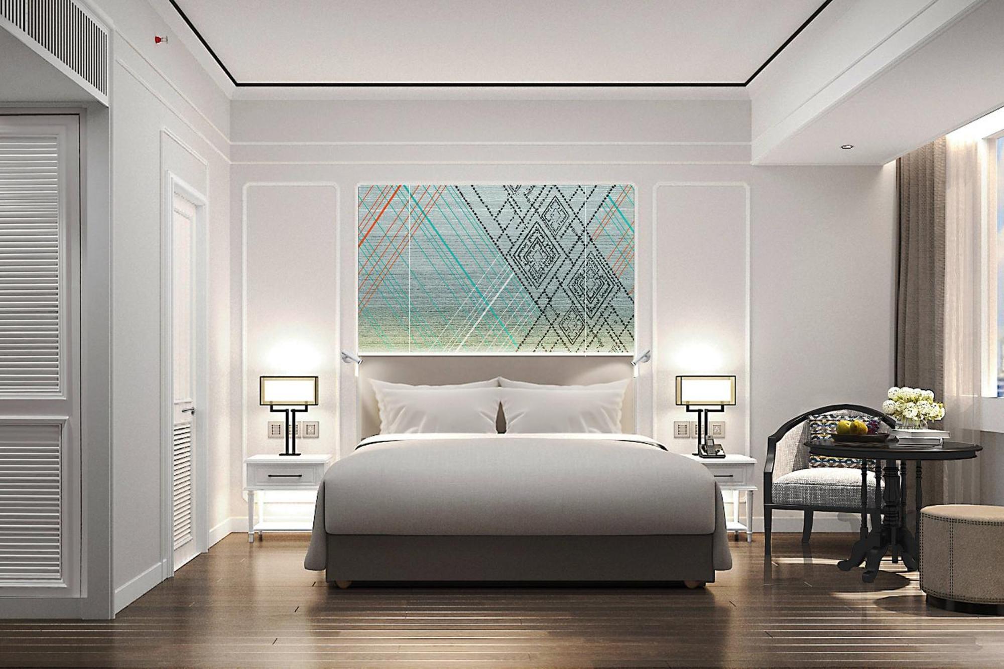 Premium Zimmer mit 1 Kingsize-Bett und Stadtblick – obere Etage