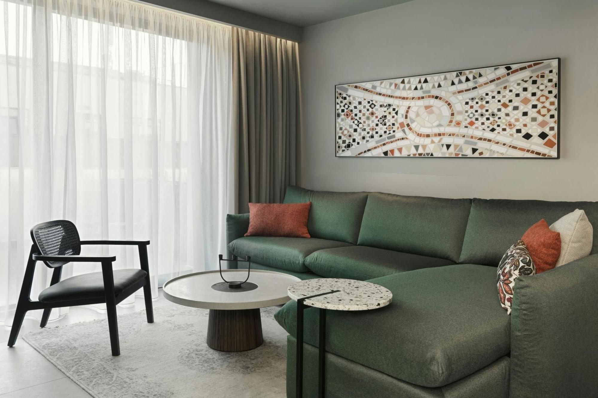 Executive Suite mit 1 Schlafzimmer und Balkon