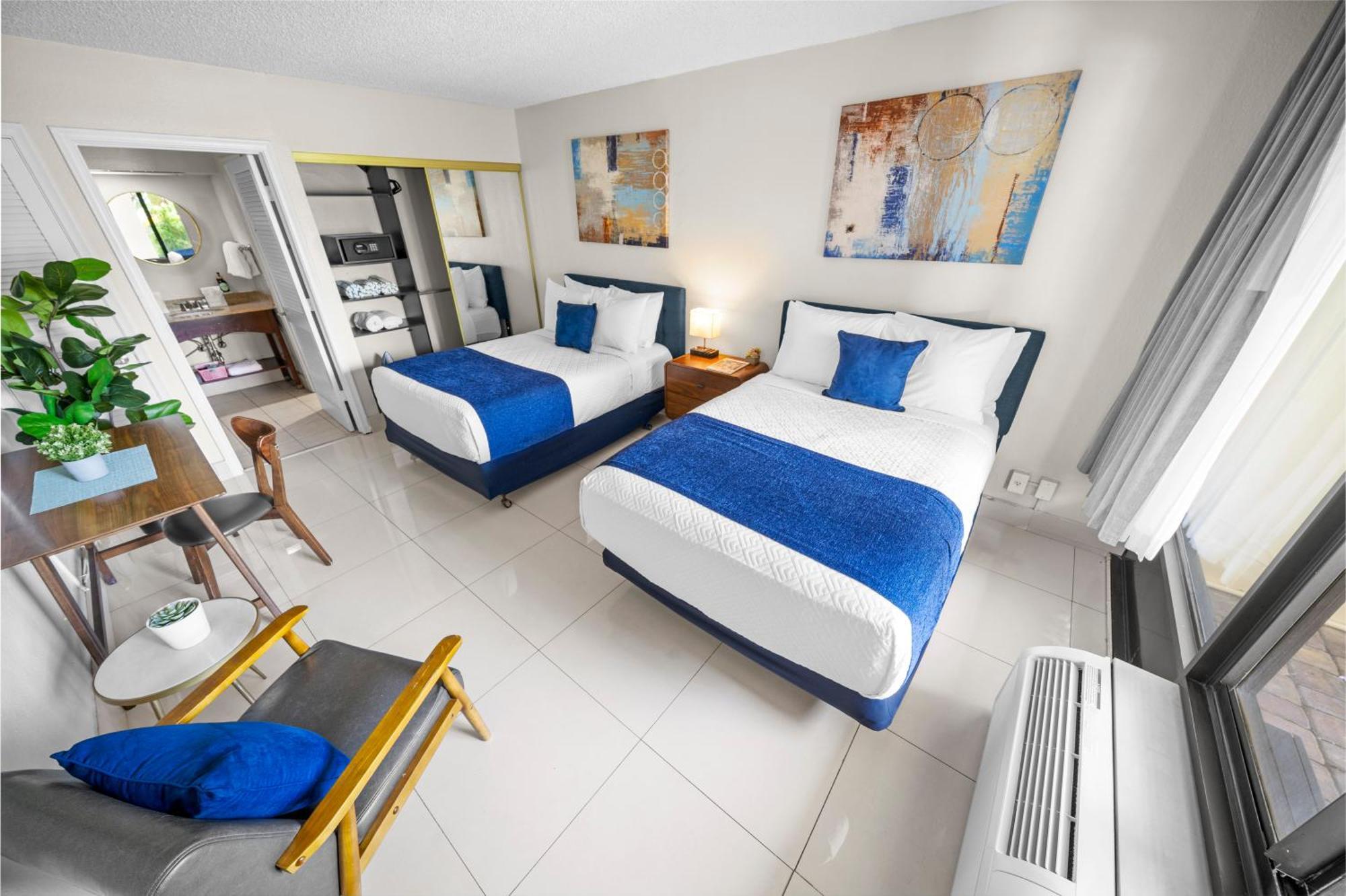 Standard Two Double Beds