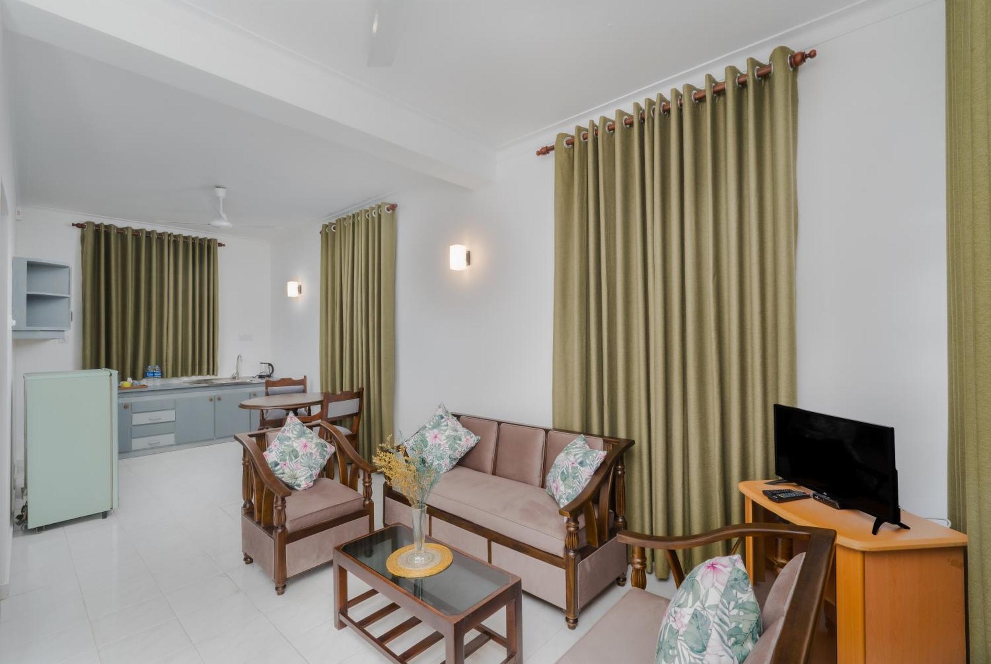 Appartement met uitzicht op de tuin