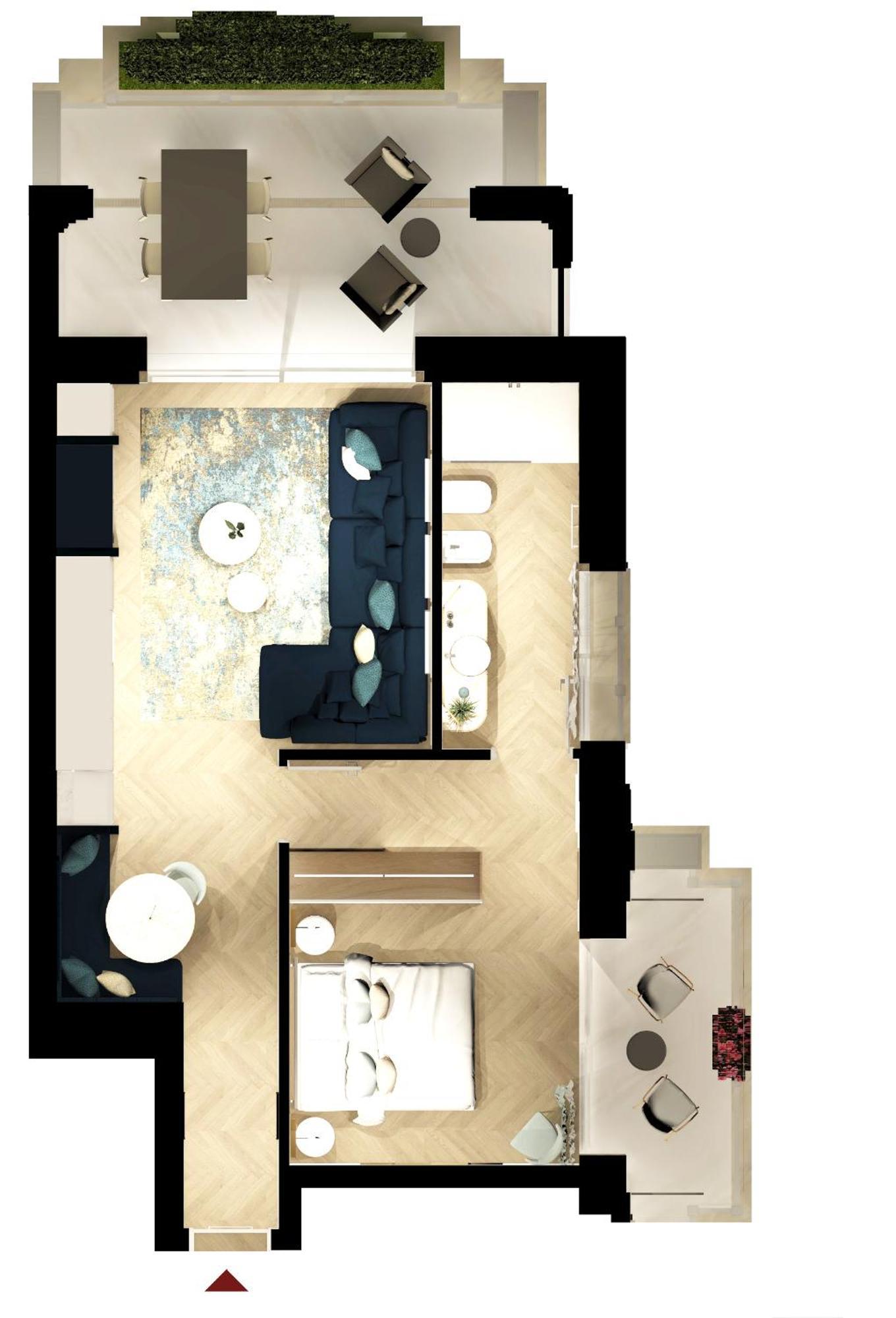 Suite Queen con Vista Mare